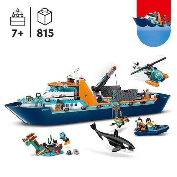 LEGO Poolonderzoeksschip 60368 City