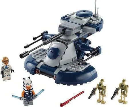 LEGO Armoured Assault Tank (AAT) inclusief Ahsoka Tano en Battle Droid 75283 StarWars