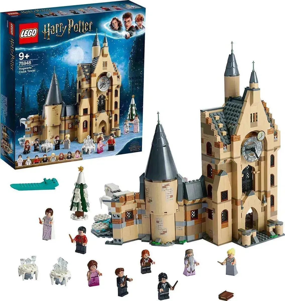 LEGO Kasteel Zweinstein Klokkentoren 75948 Harry Potter