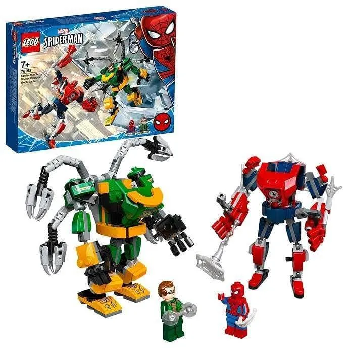 LEGO Spider-Man & Doctor Octopus mechagevecht 76198 Spiderman