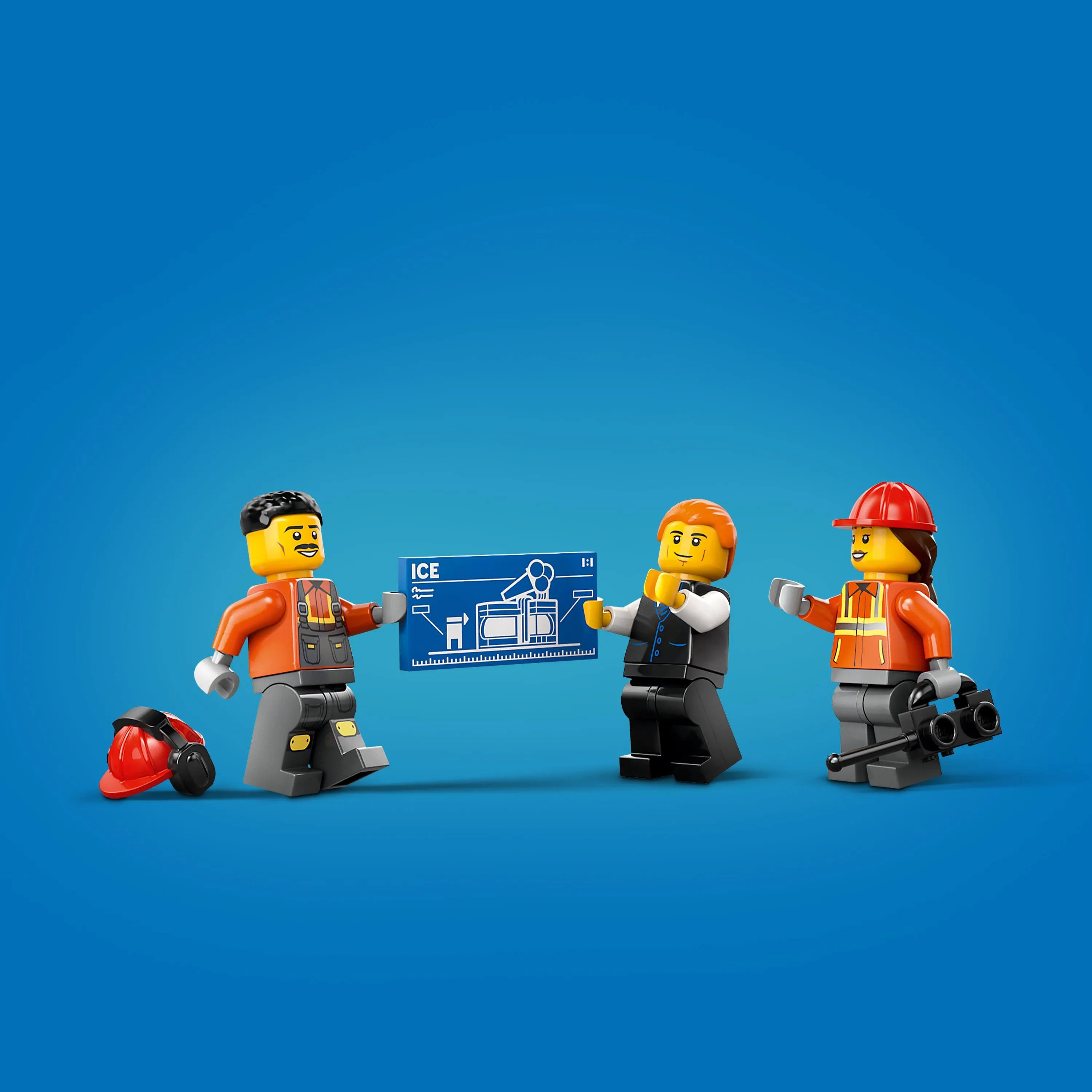 LEGO Rupsbanden graafmachine 60420 City