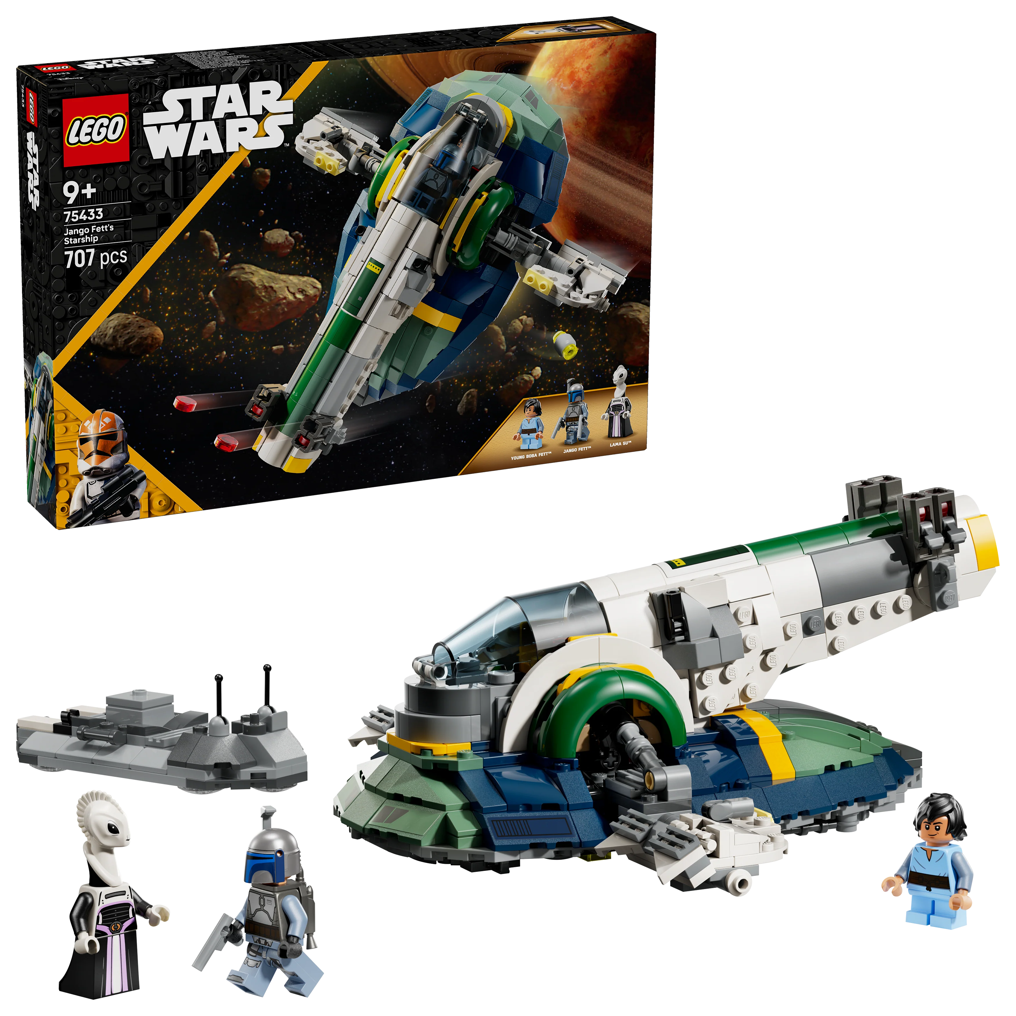 LEGO Jango Fetts ruimteschip 75433 Star Wars