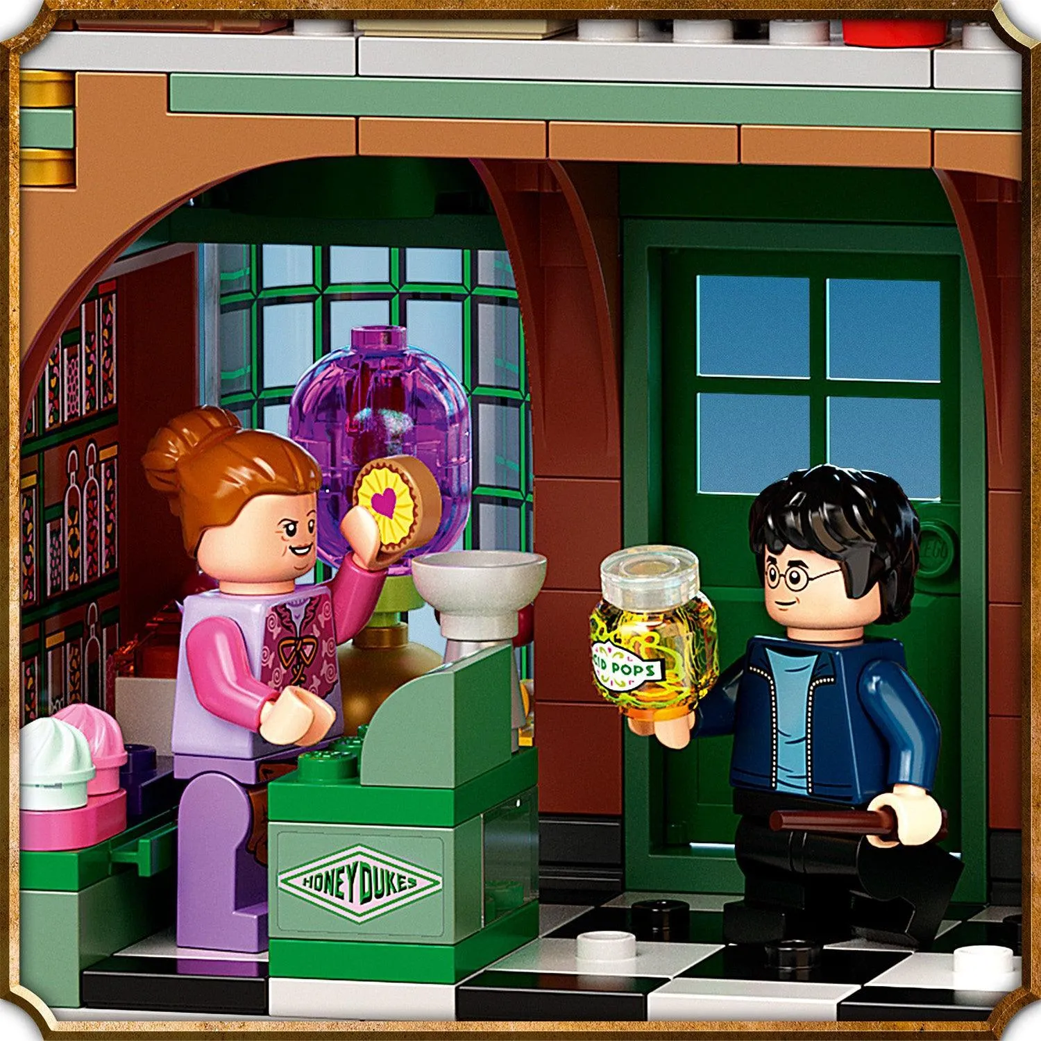 Zweinsveld Dorpsbezoek inclusief gouden Ron Wemel 76388 Harry Potter thumbnail 4