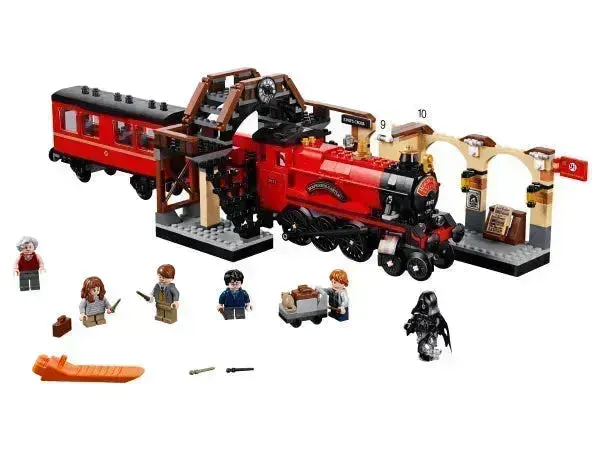 LEGO Zweinstein Express Trein vertrekt vanaf King's Cross Station 75955 Harry Potter