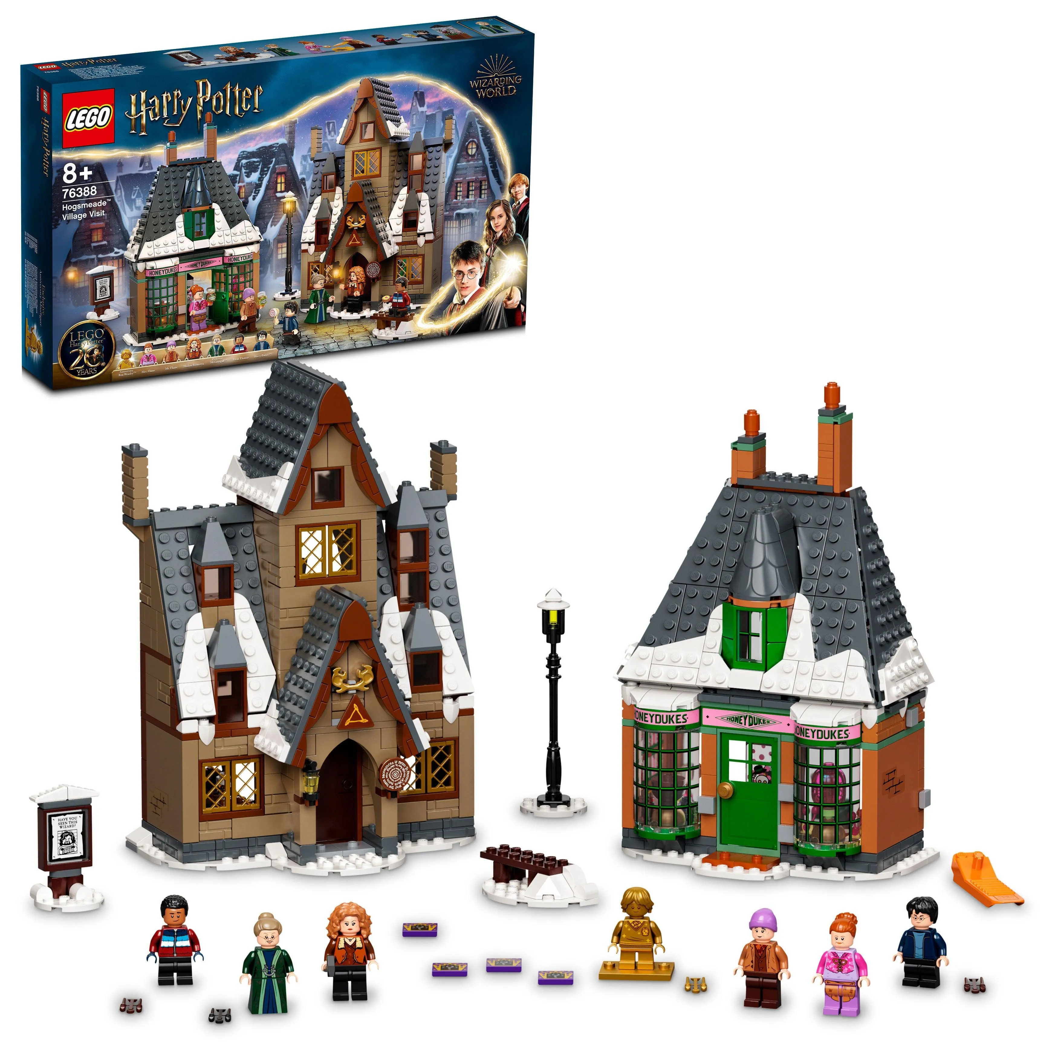 LEGO Zweinsveld Dorpsbezoek inclusief gouden Ron Wemel 76388 Harry Potter