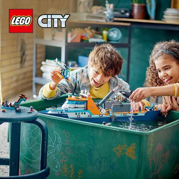 LEGO Poolonderzoeksschip 60368 City