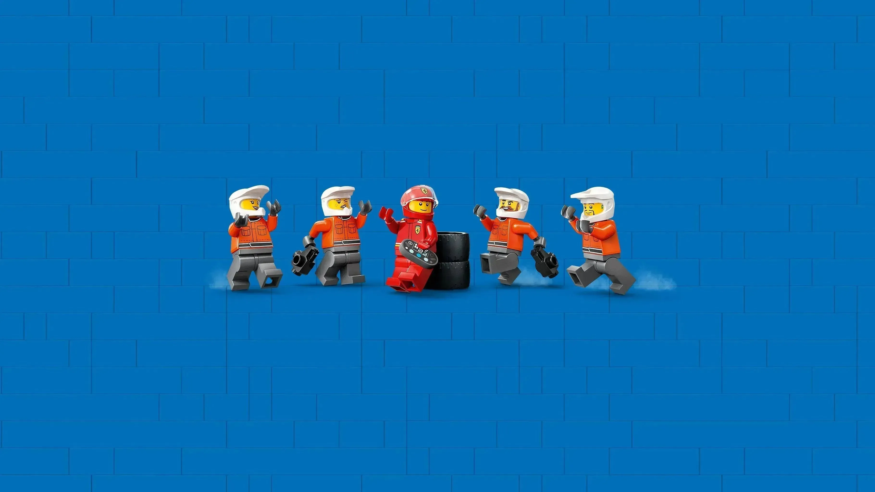 LEGO Pitcrew van de Formule 1 60443 City