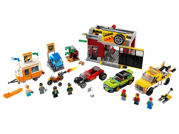 LEGO Tuning Werkplaats 60258 City