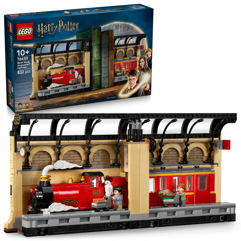 LEGO Zweinstein Express boekensteun 76450 Harry Potter