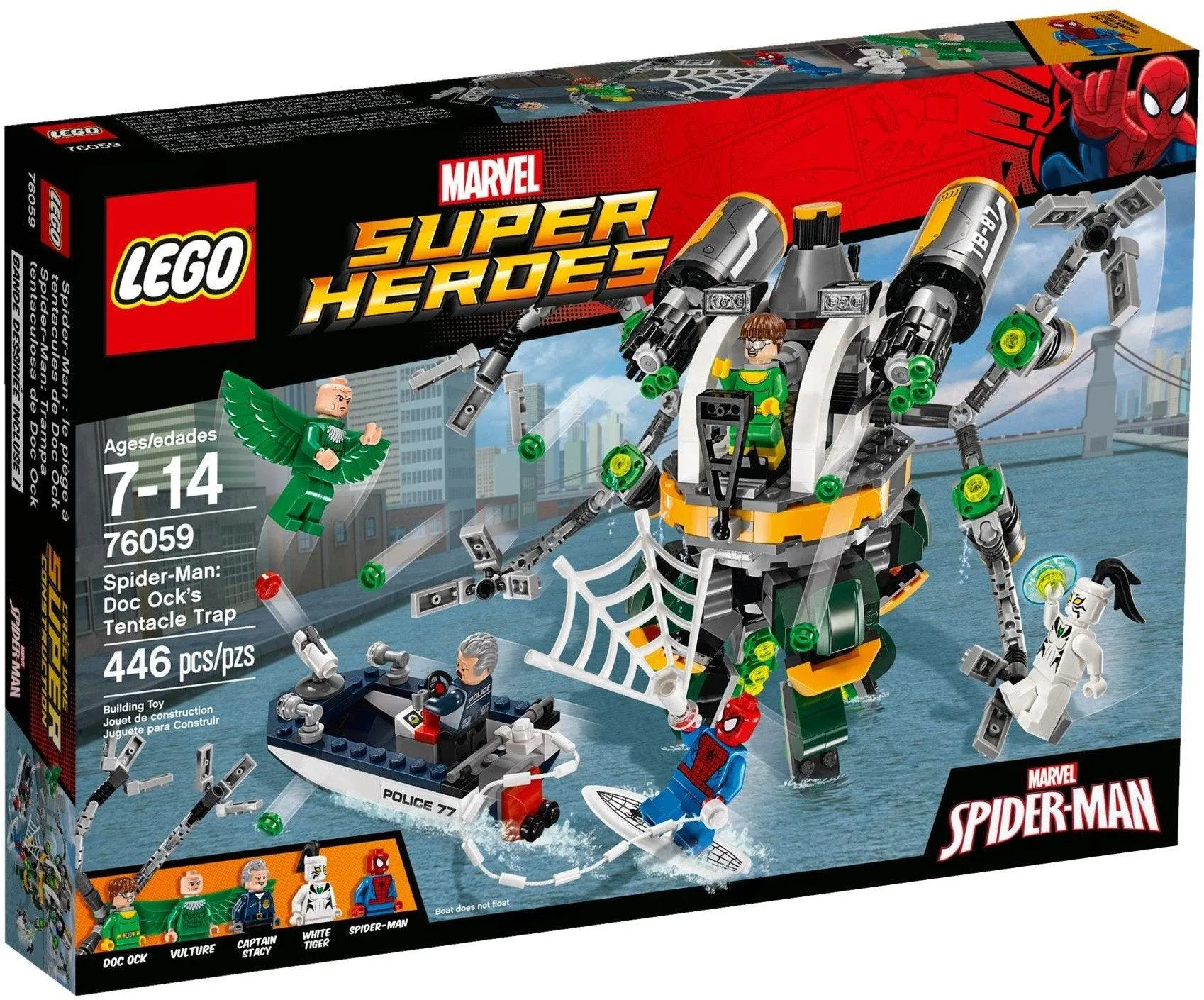 LEGO Doc Ock's Tentacle Trap 76059 SpiderMan