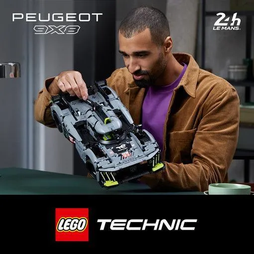 LEGO Peugeot 9x8 hypercar 42156 Technic