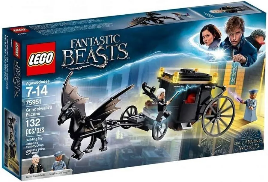 LEGO Grindewald's ontsnapping uit Fantastic Beasts 75951 Harry Potter