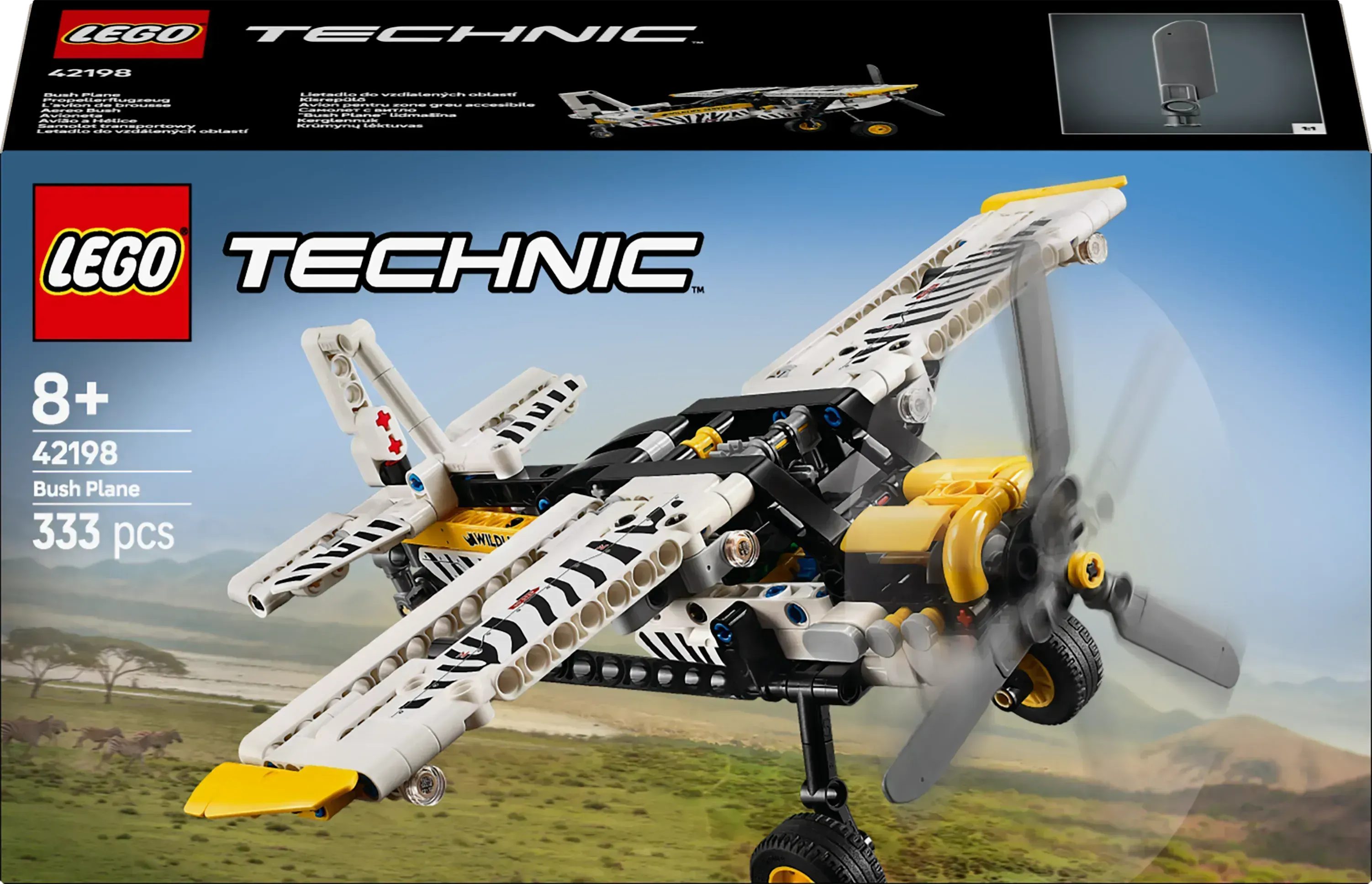 LEGO Oerwoud Vliegtuig 42198 Technic