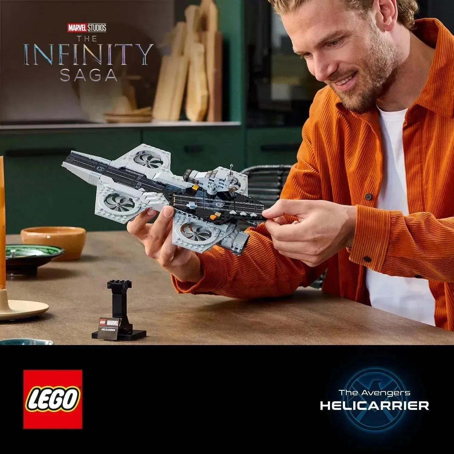 LEGO De Avengers Helicarrier 76295 Superheroes
