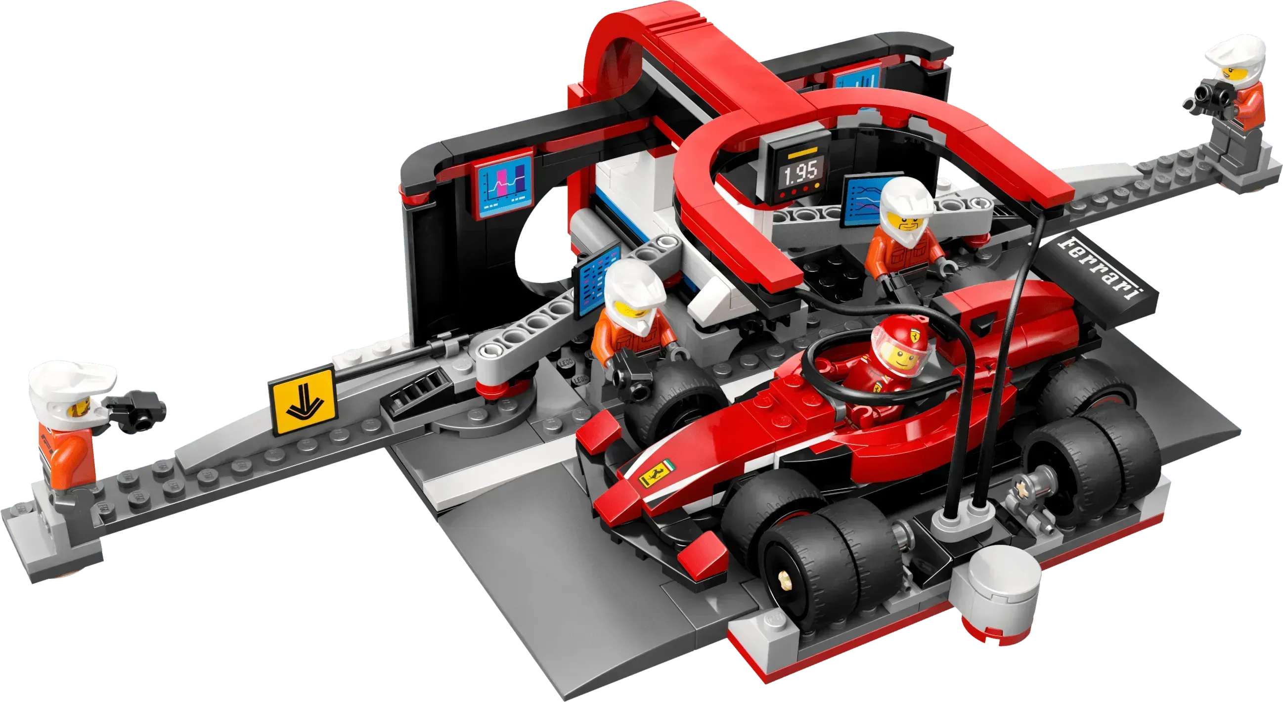 LEGO Pitcrew van de Formule 1 60443 City