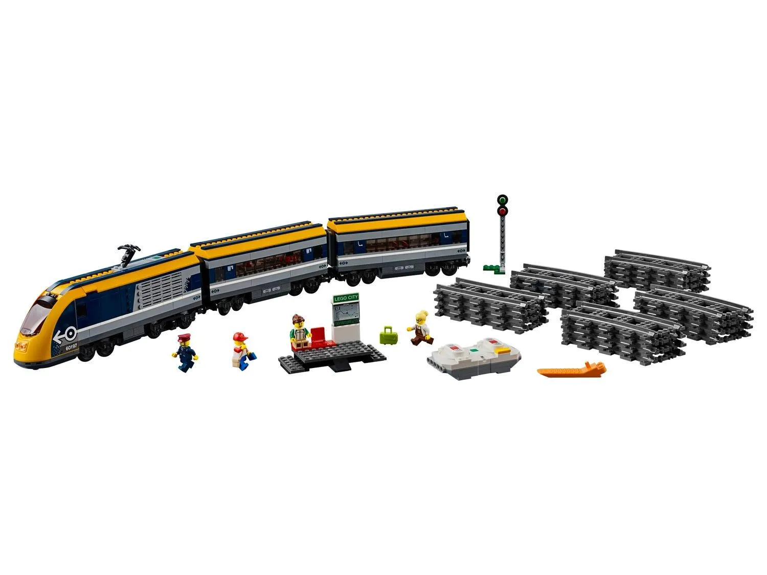 LEGO Passagiers trein 60197 City