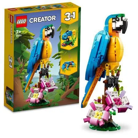 LEGO Exotische papegaai 31136 Creator 3 in 1