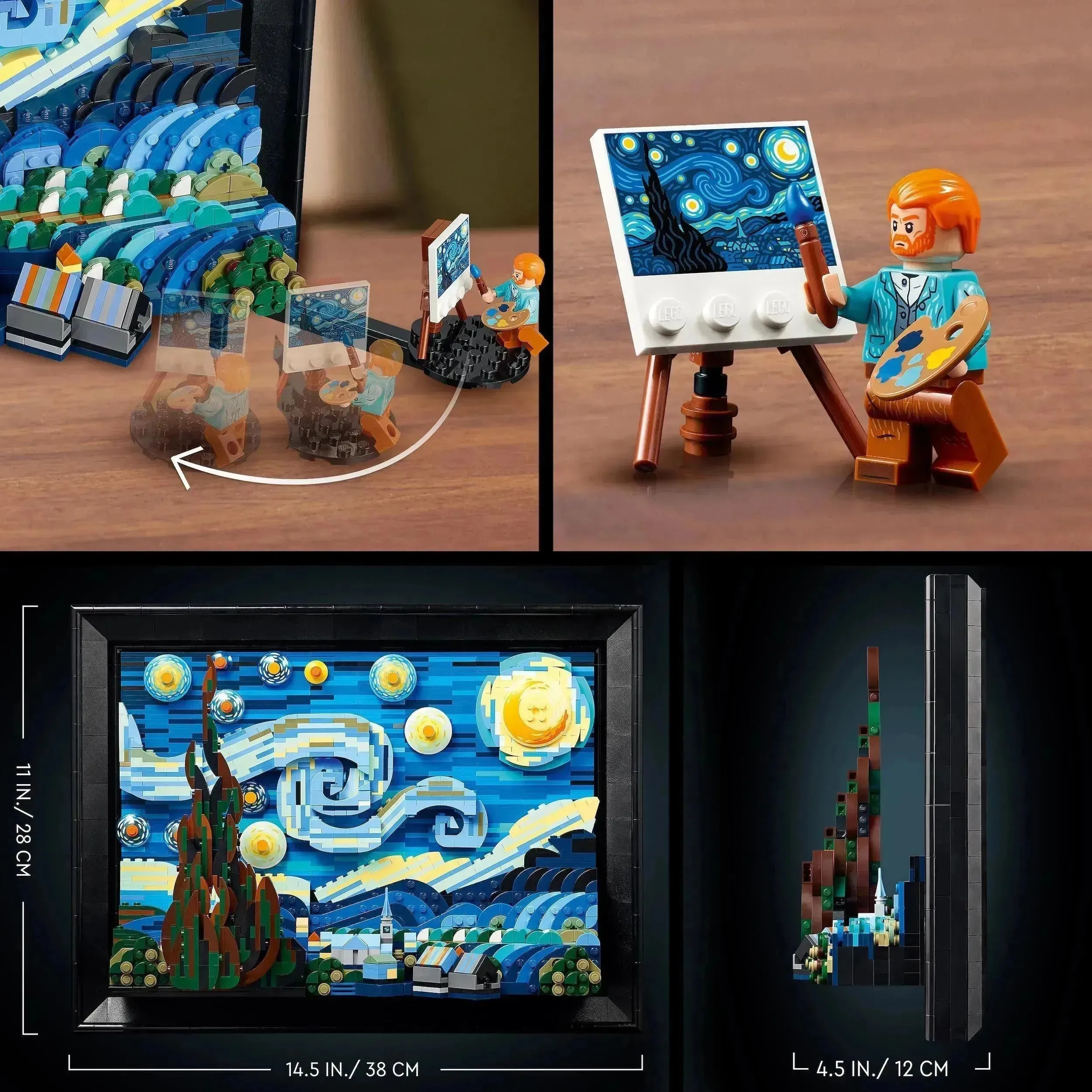 LEGO Vincent van Gogh - De sterrennacht 21333 Ideas