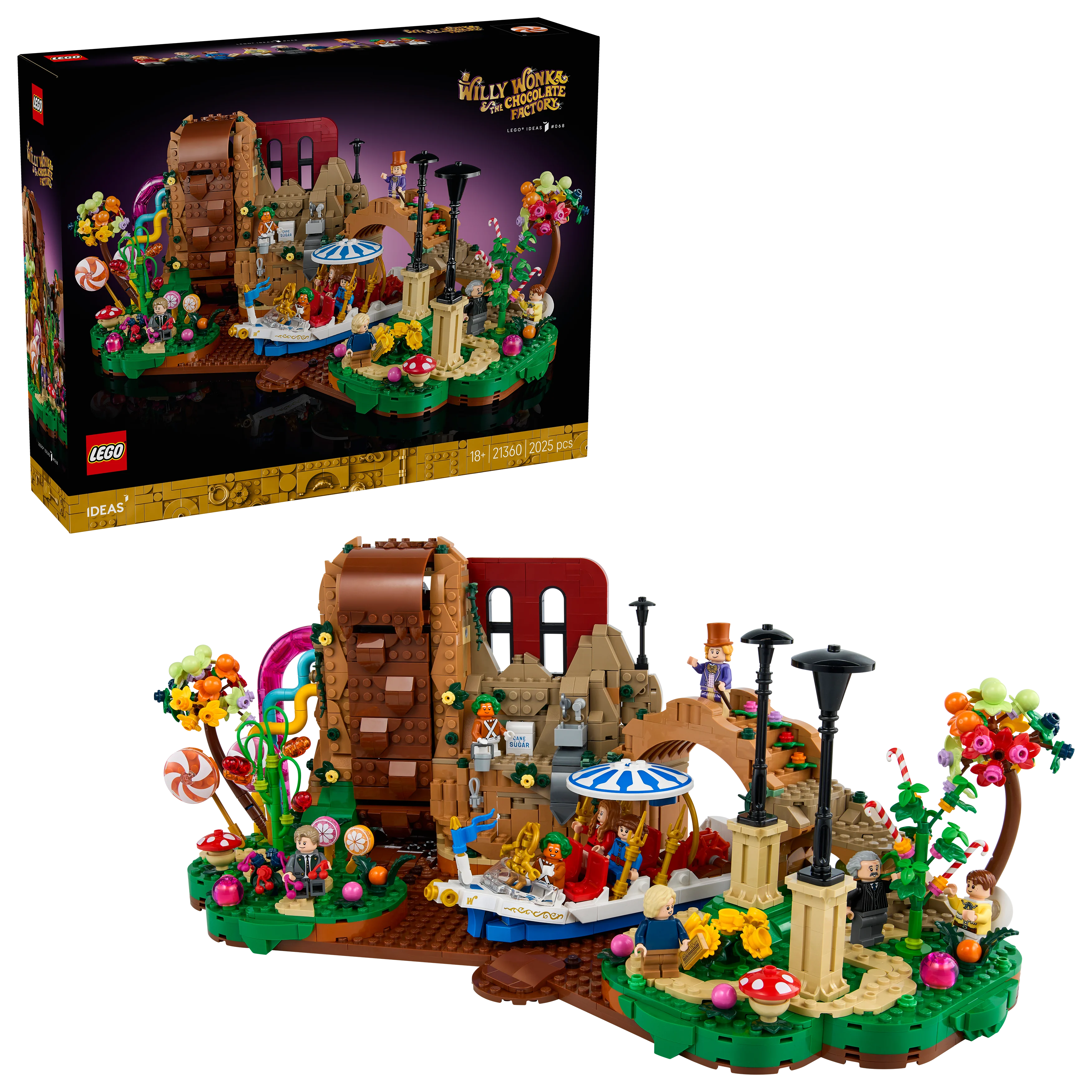 LEGO Willy Wonka en de Chocoladefabriek 21360 Ideas