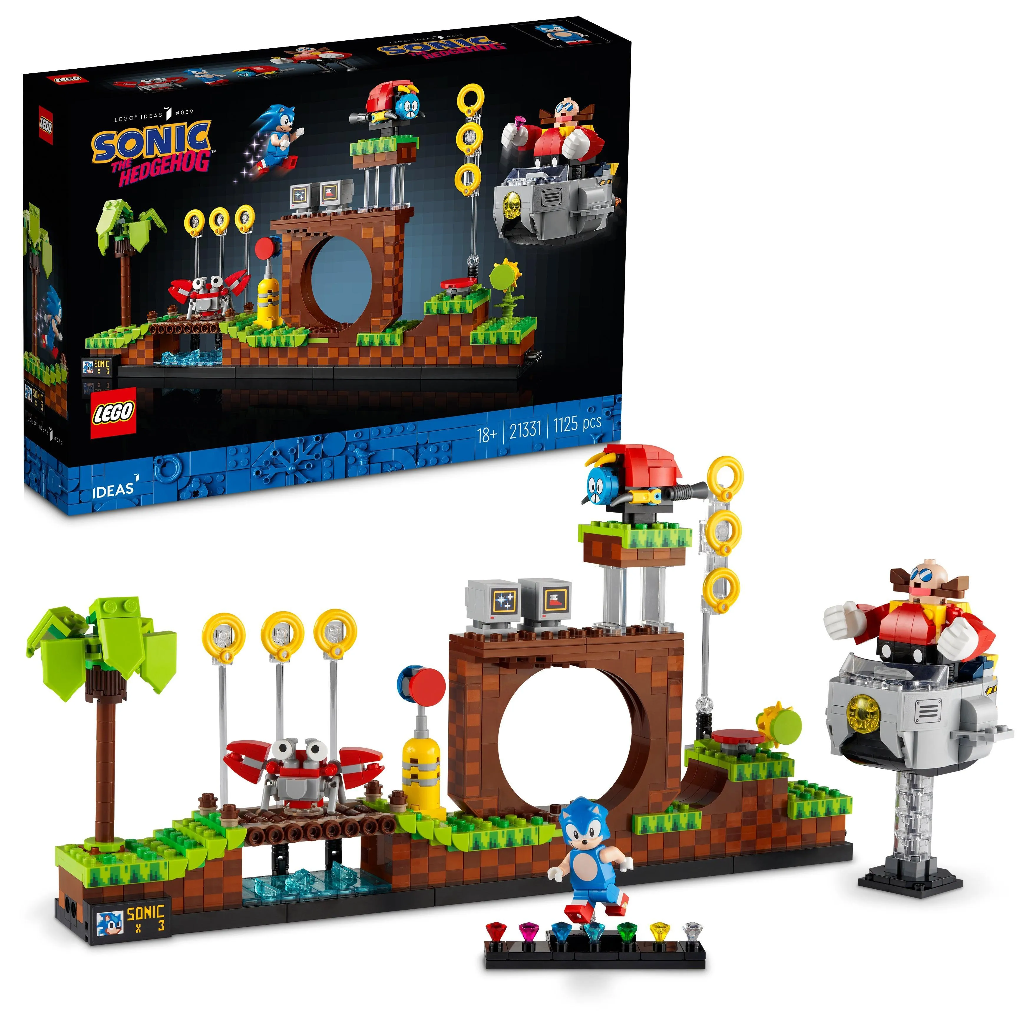 LEGO Sonic the Hedgehog Green Hill Zone 21331 Ideas