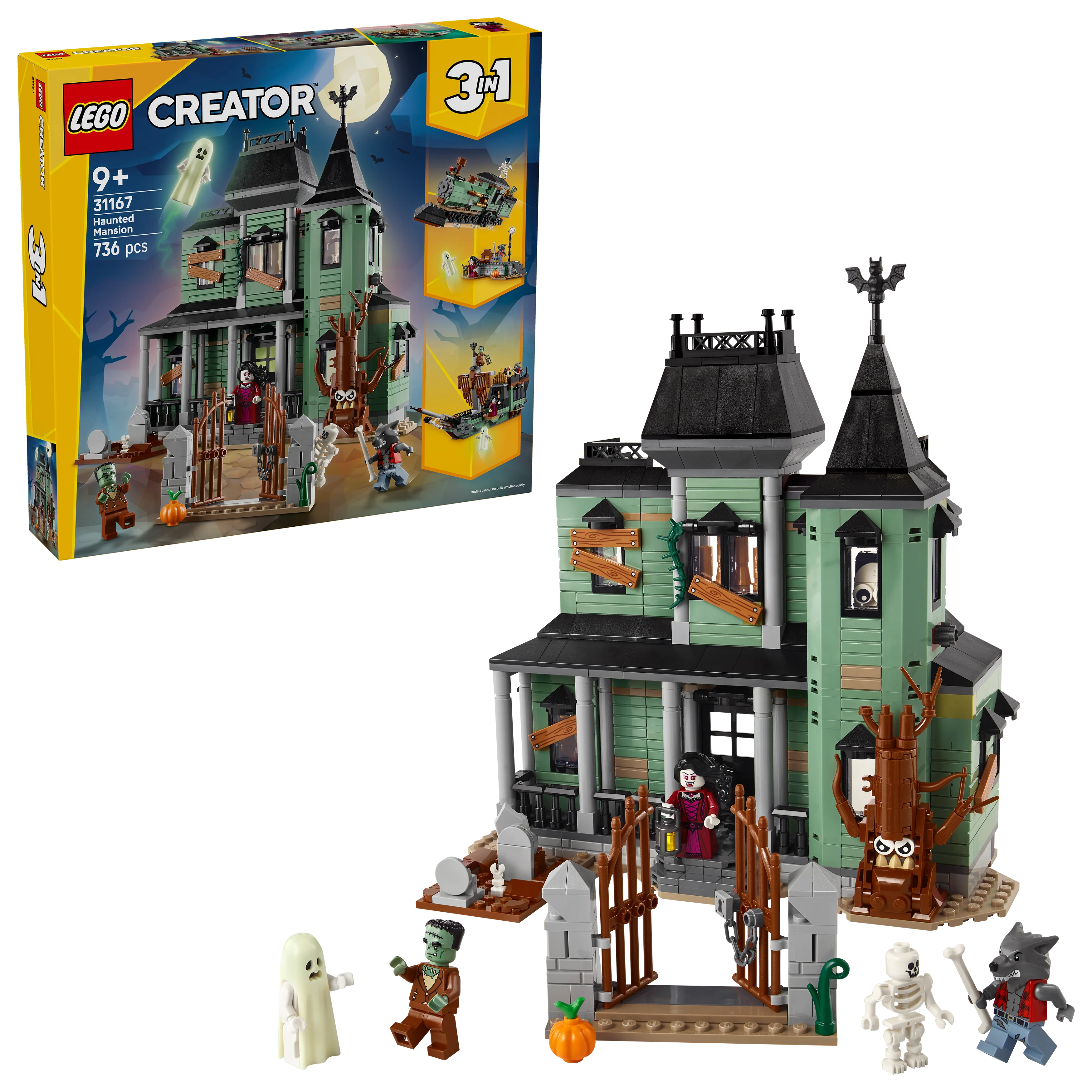 LEGO Spookhuis 31167 Creator 3-in-1