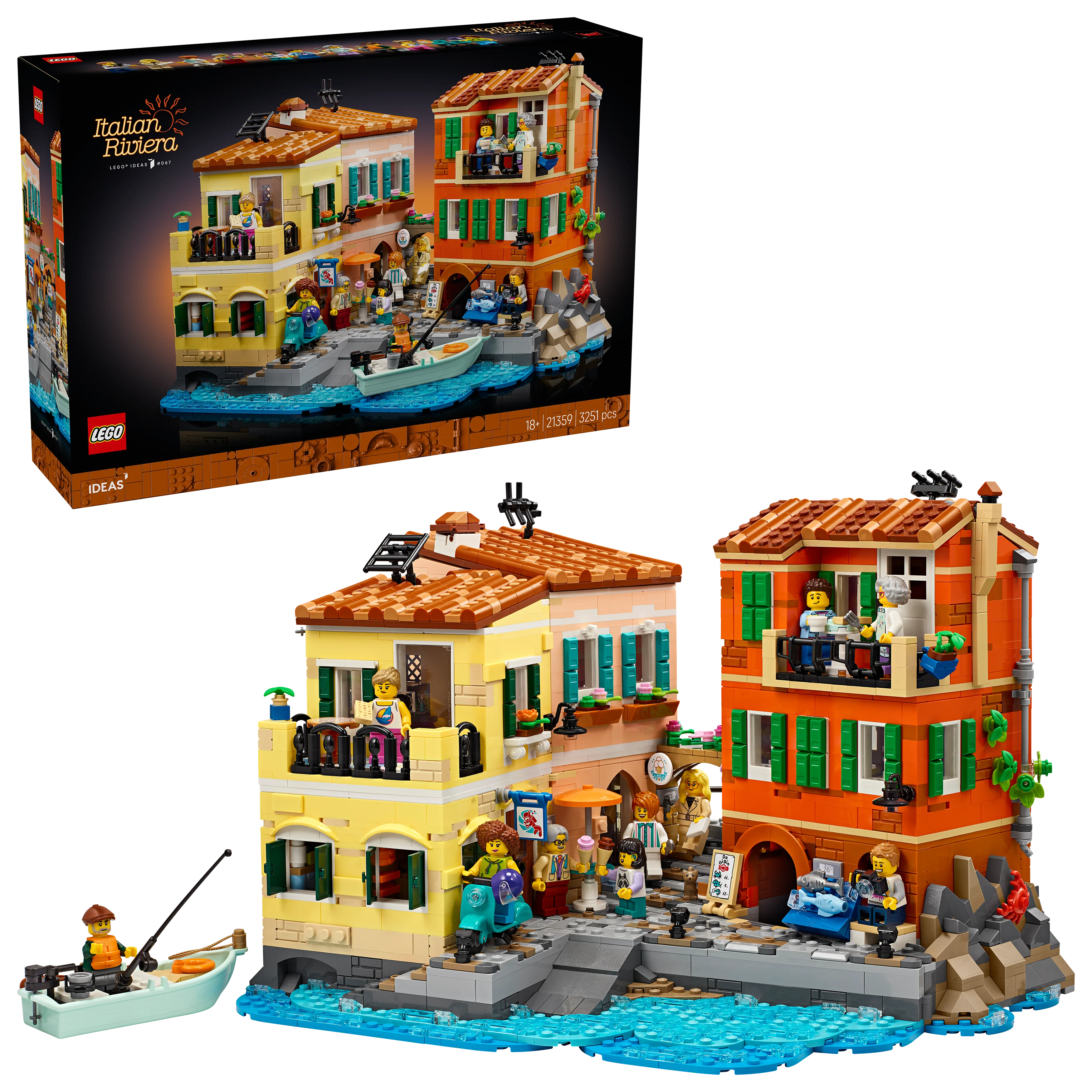 LEGO Italiaanse Rivièra 21359 Ideas
