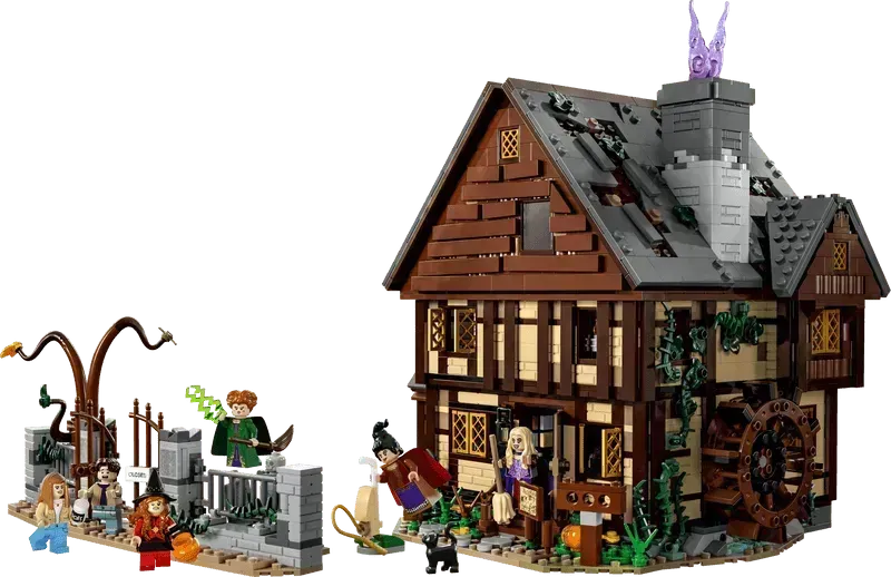 LEGO Disney Hocus Pocus: het huisje van de Sanderson-zussen 21341 Ideas