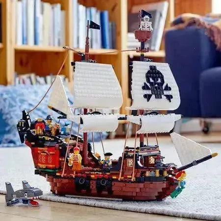 Groot Piraten schip met 2 masten 31109 Creator 3-in-1 thumbnail 10