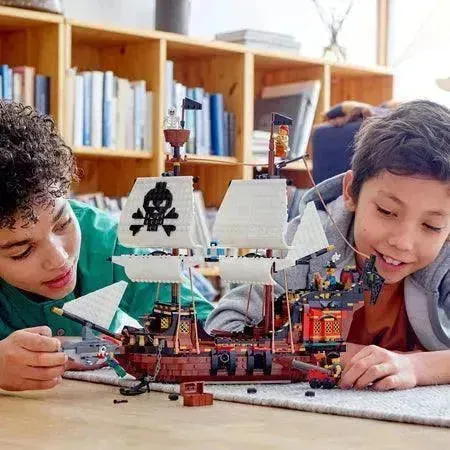 Groot Piraten schip met 2 masten 31109 Creator 3-in-1 thumbnail 9