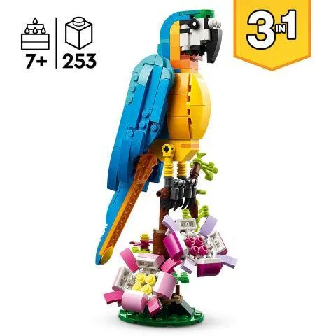LEGO Exotische papegaai 31136 Creator 3 in 1