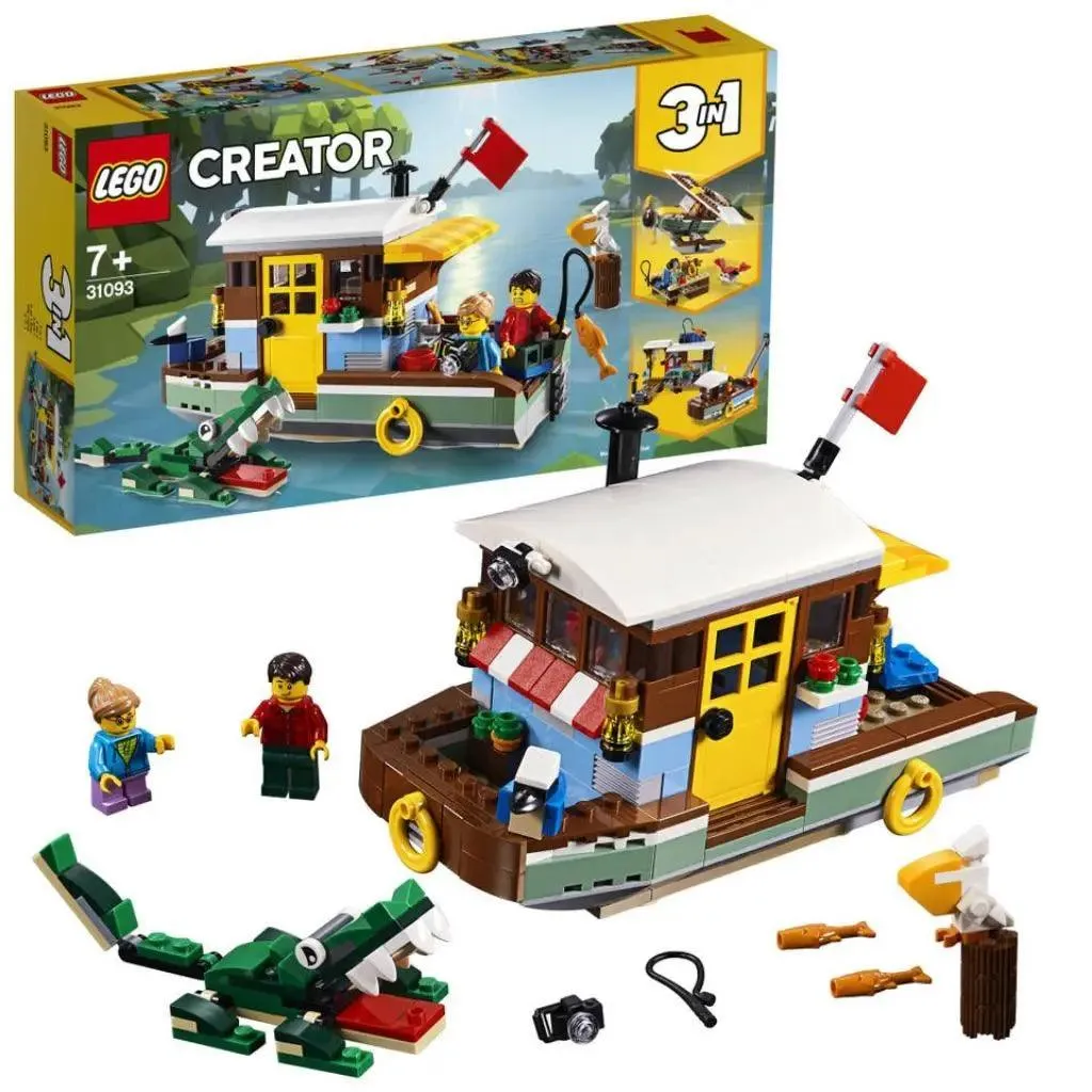 LEGO Woonboot superset 31093 Creator 3-in-1