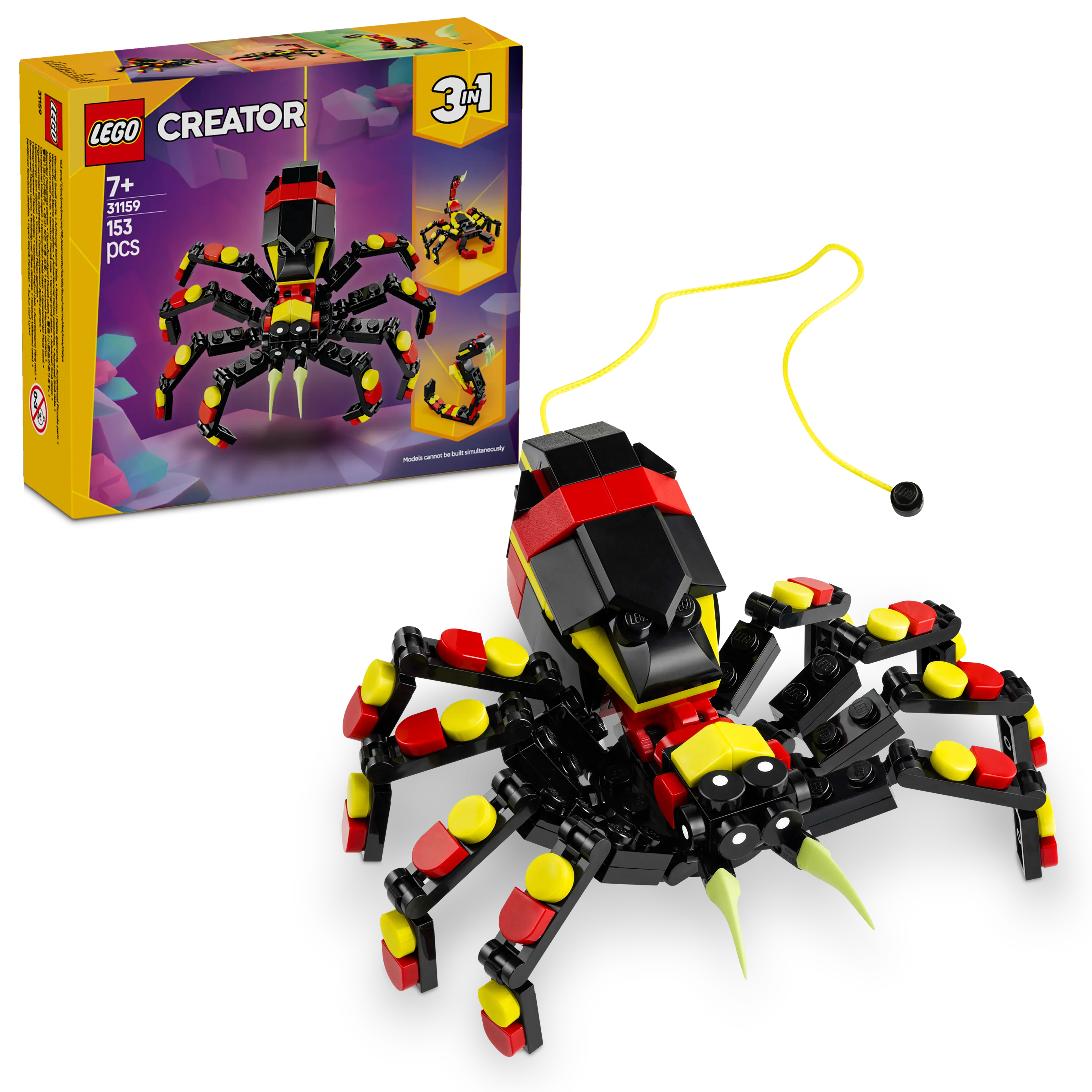 LEGO Wilde dieren: Spannende Spin 31159 Creator 3-in-1