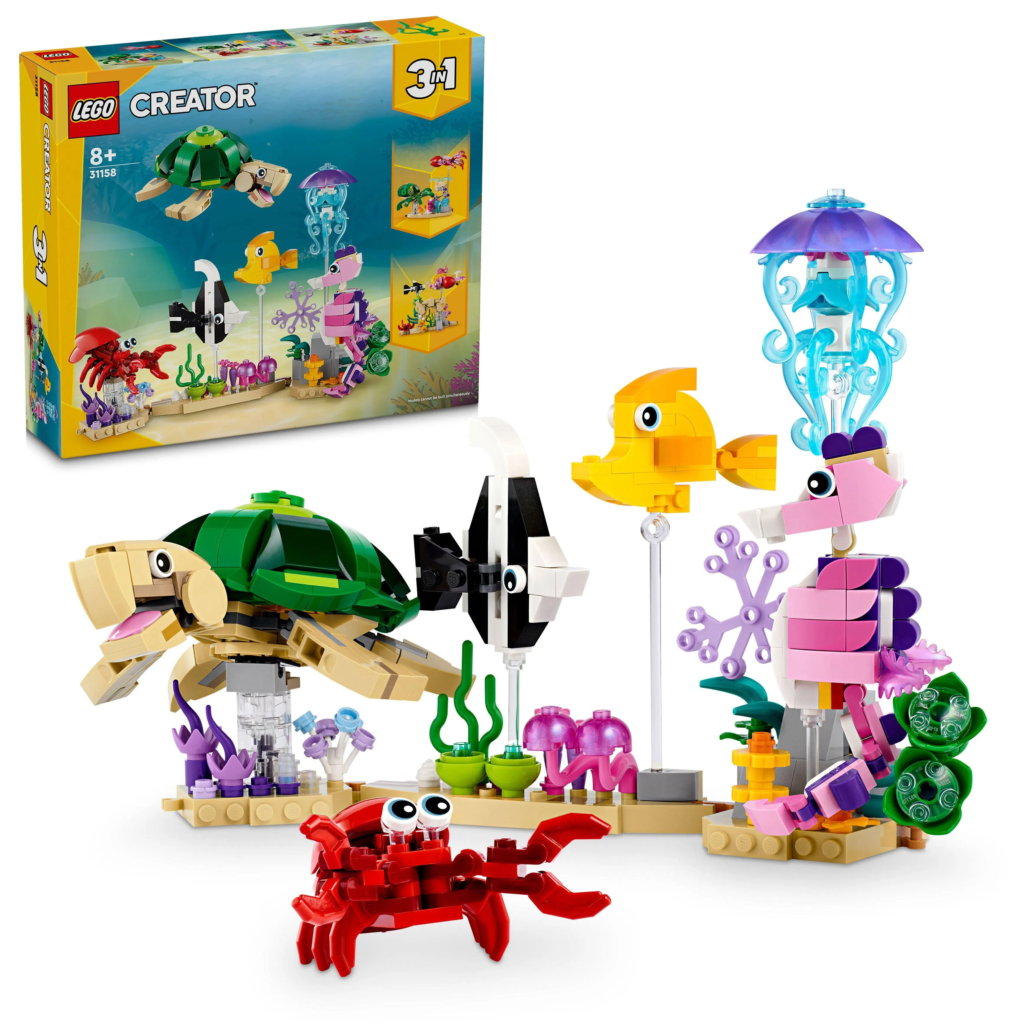 LEGO Zeedieren 31158 Creator 3 in 1