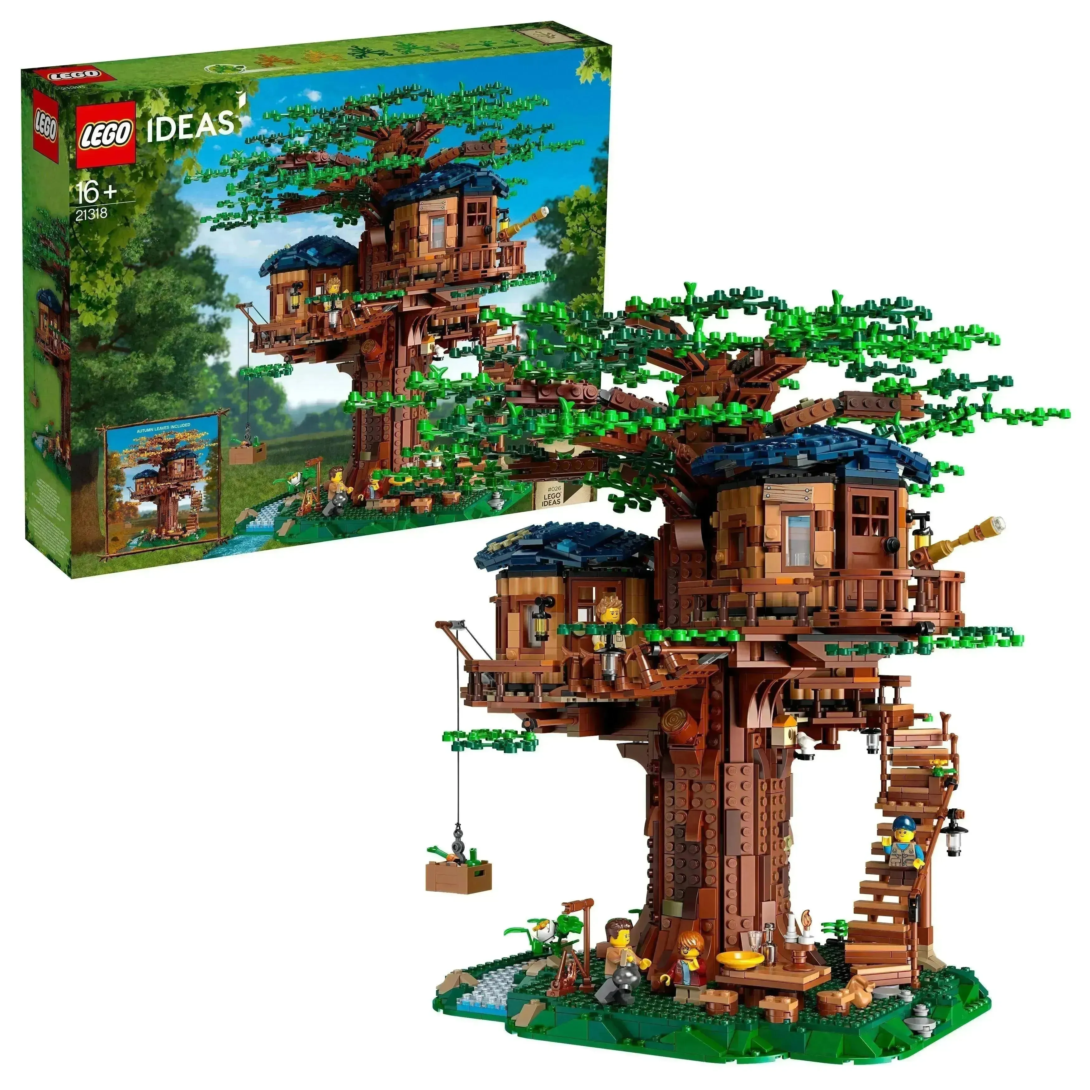 LEGO Boomhuis Boomhut 21318 Ideas