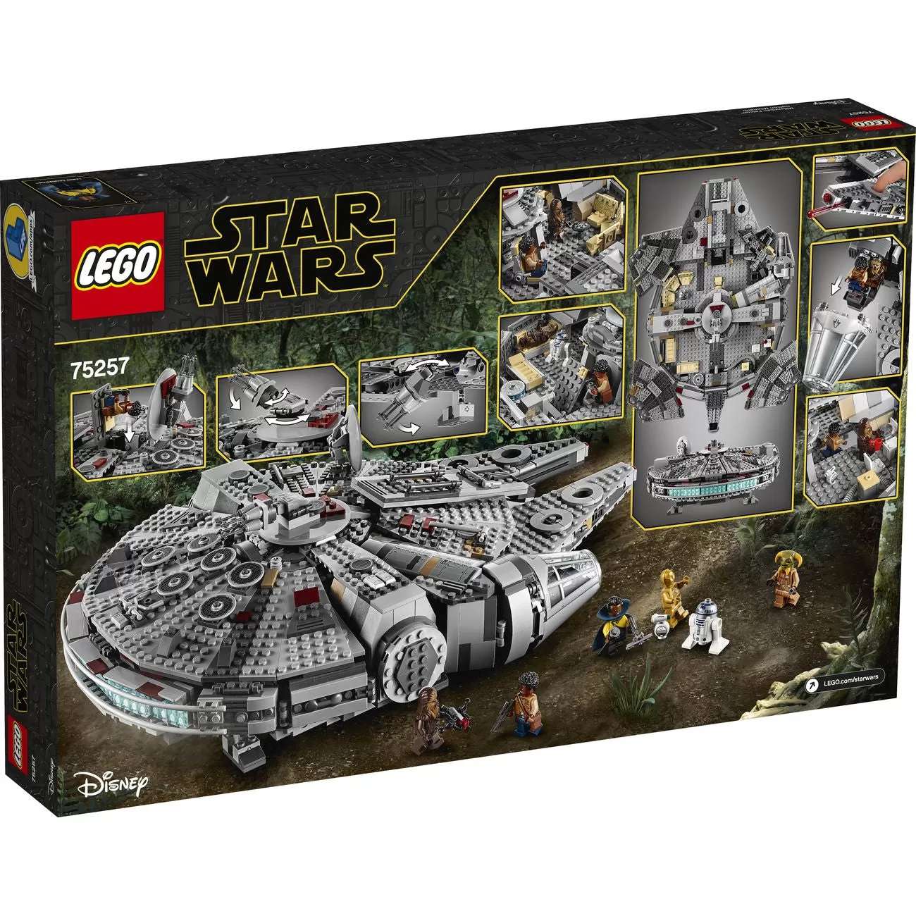 LEGO Millennium Falcon 75257 Star Wars thumbnail 3