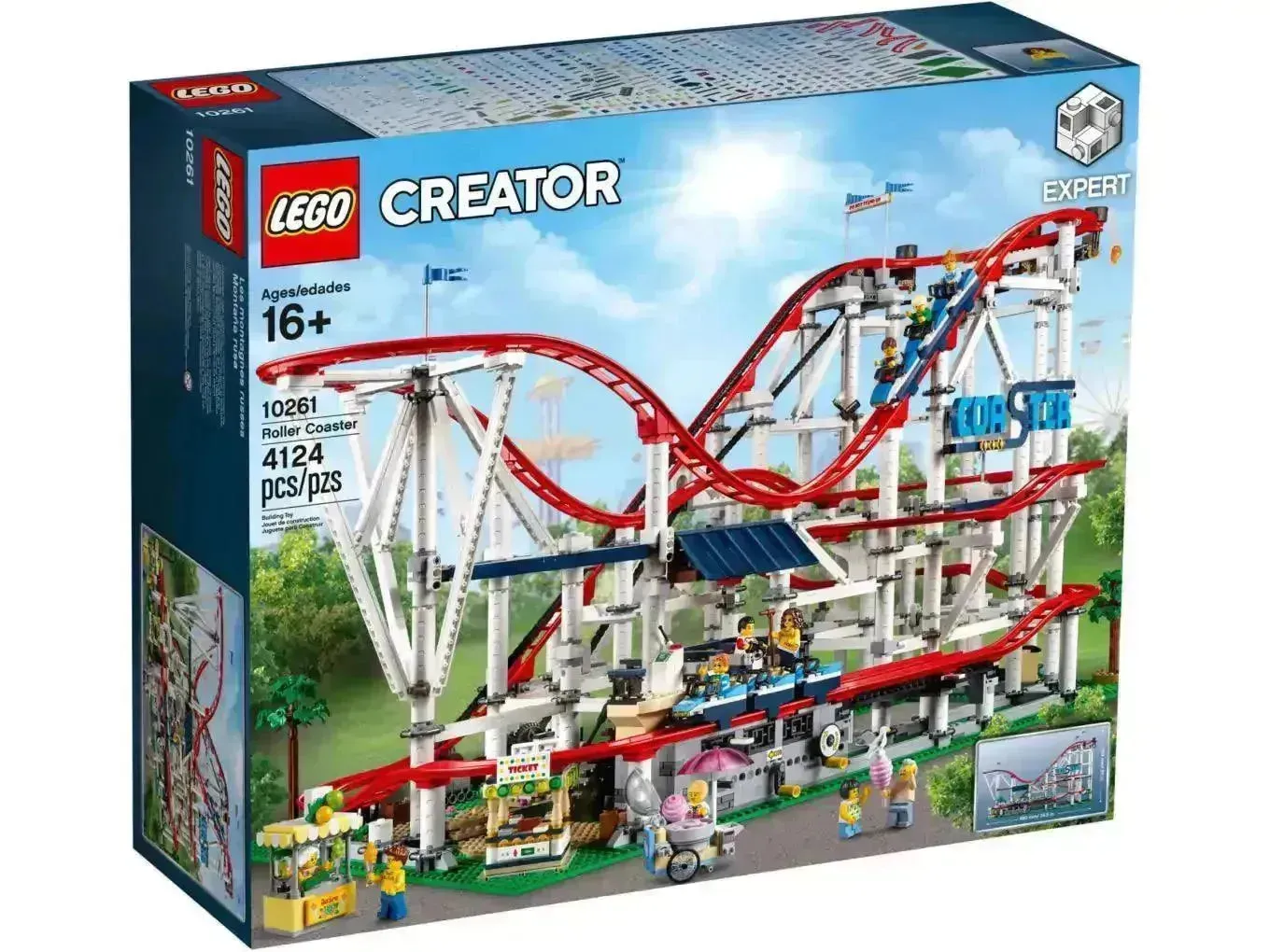 LEGO Achtbaan Rollercoaster 10261 Creator Expert thumbnail 4