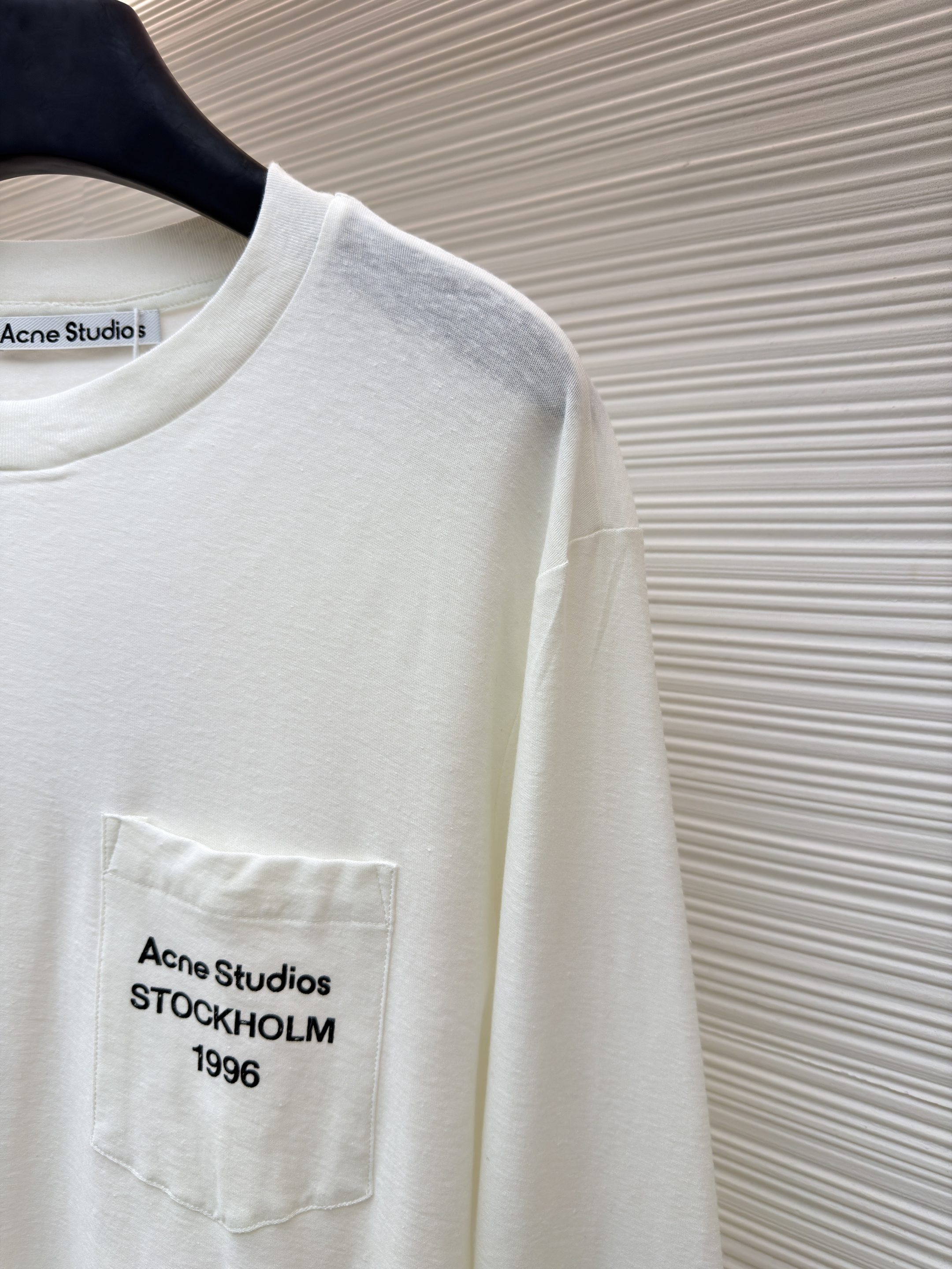 Acne Studios 亚麻印花长袖