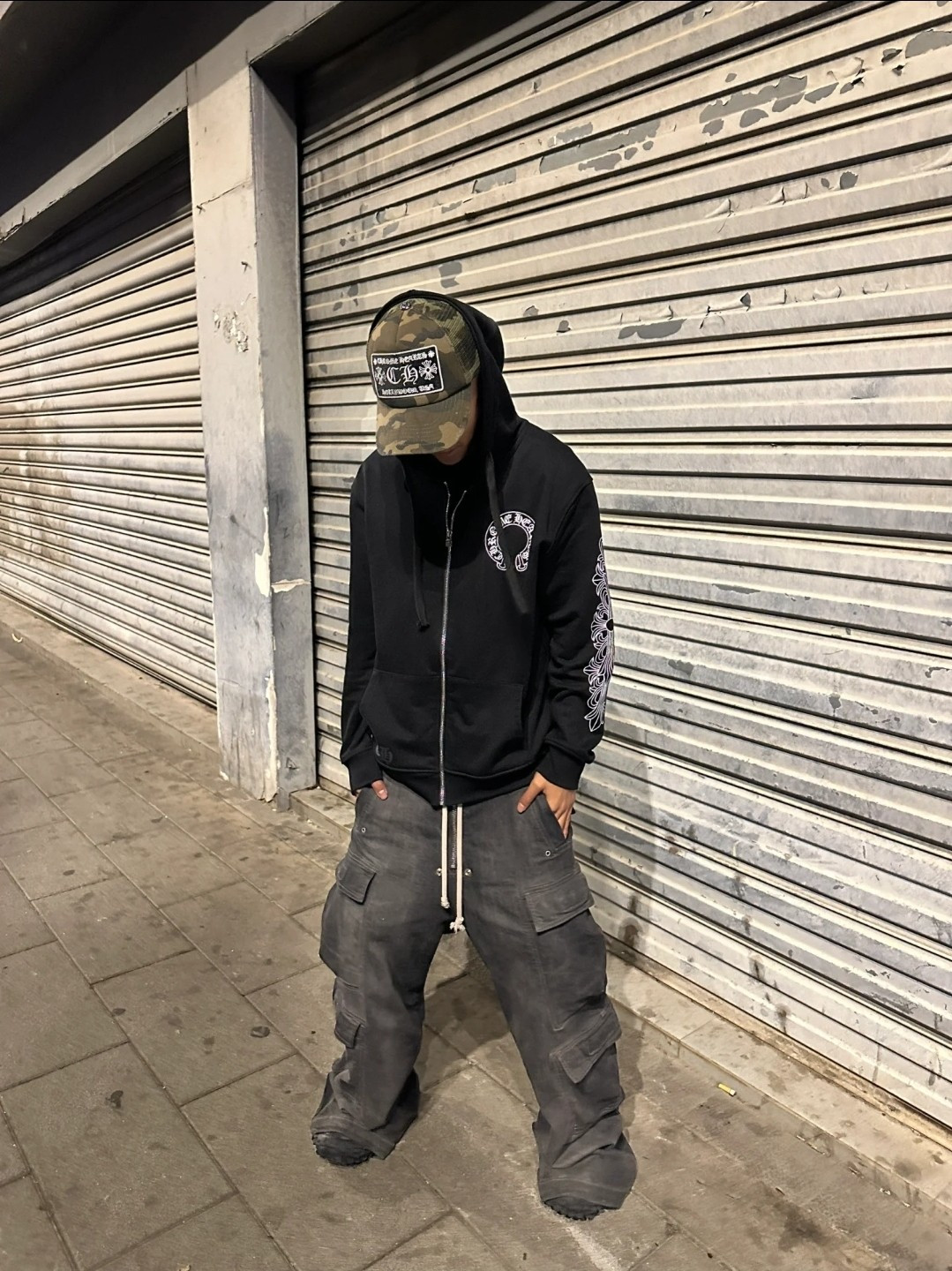 Chrome Hearts 马蹄麒麟拉链外套