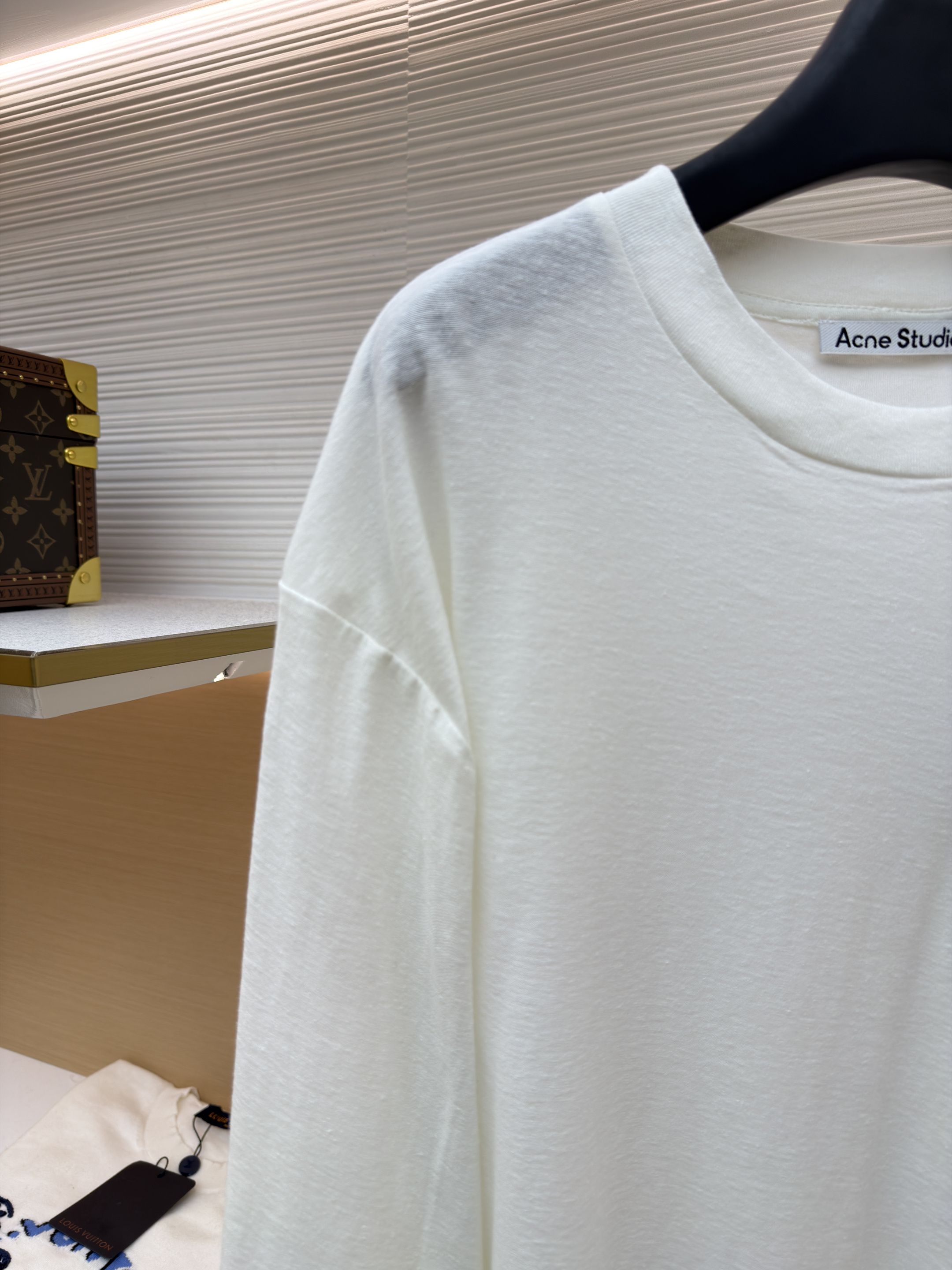 Acne Studios 亚麻印花长袖