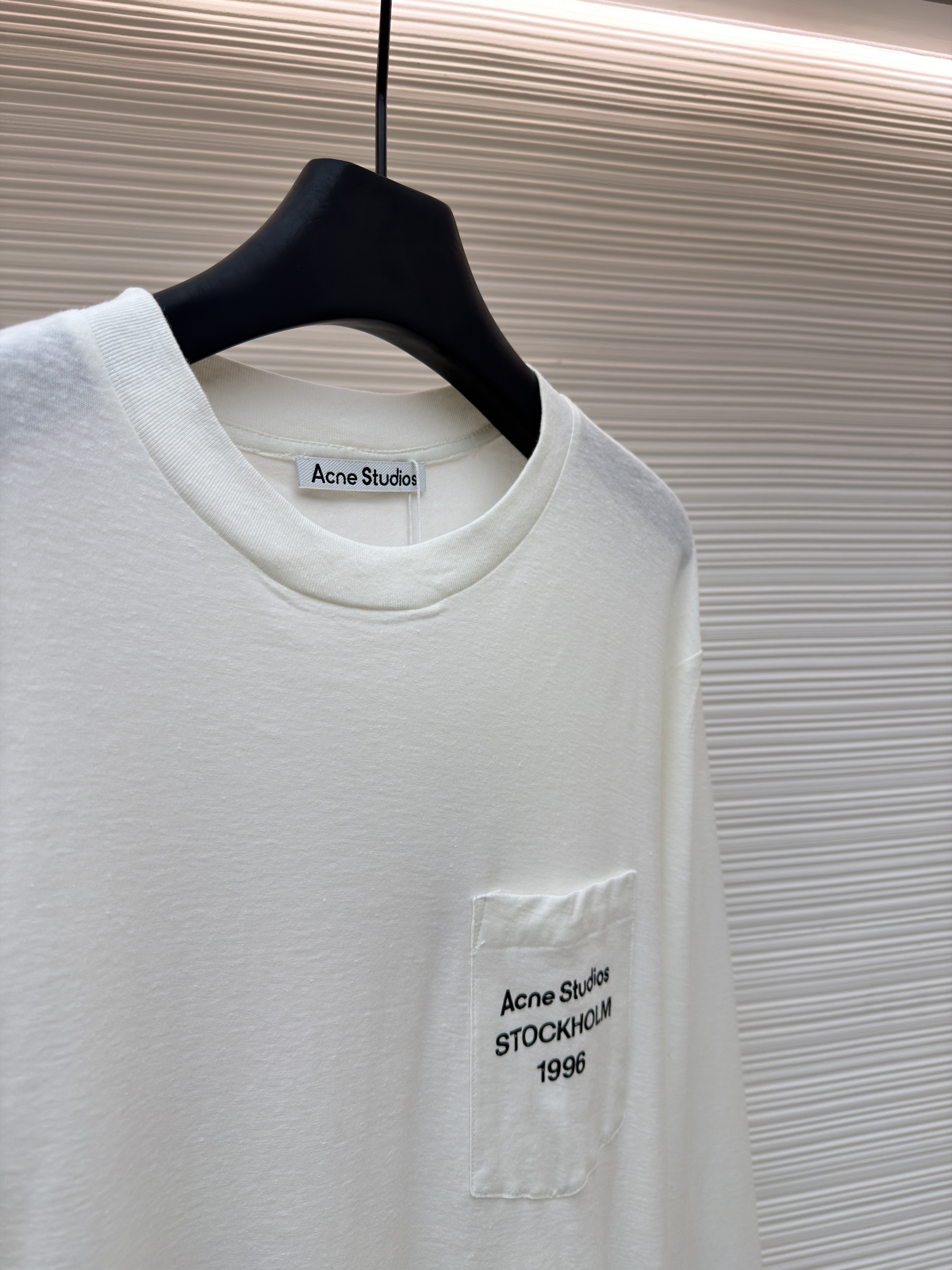 Acne Studios 亚麻印花长袖