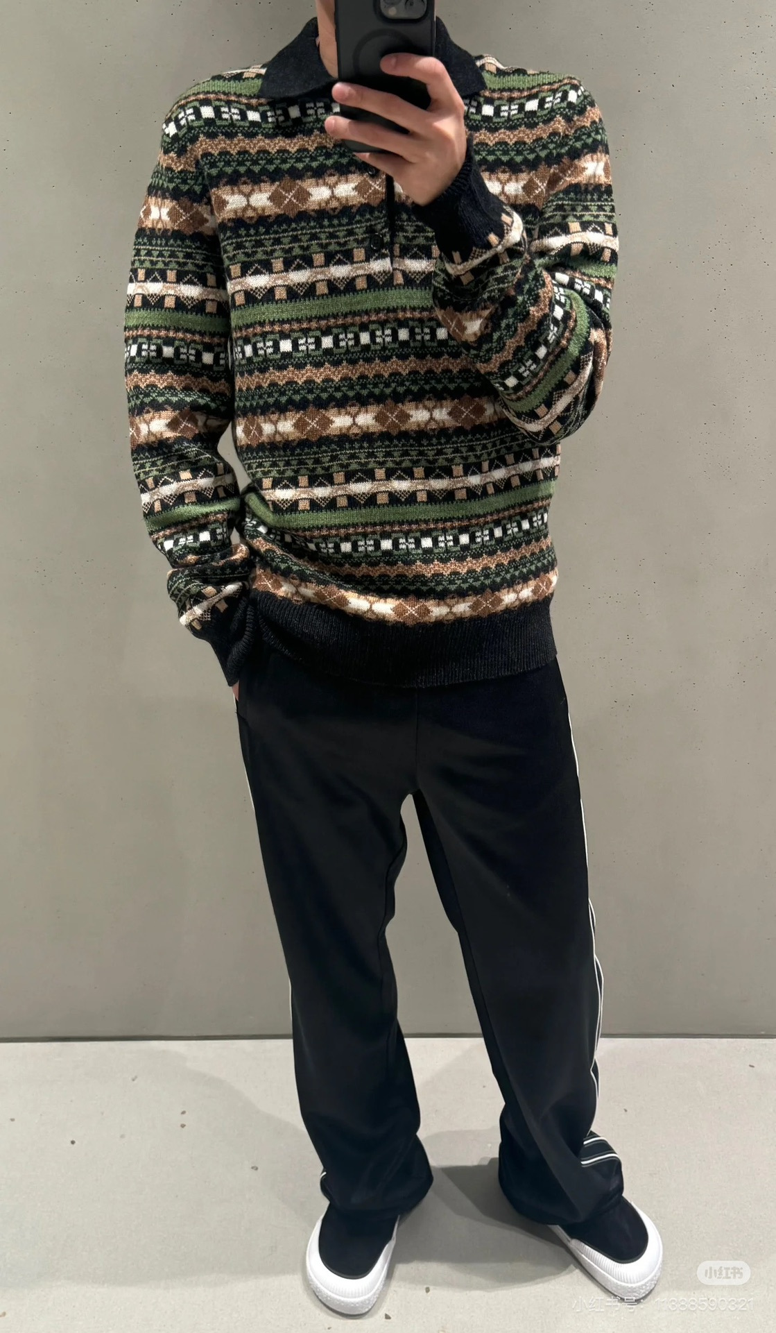 Loewe 全毛圣诞绿