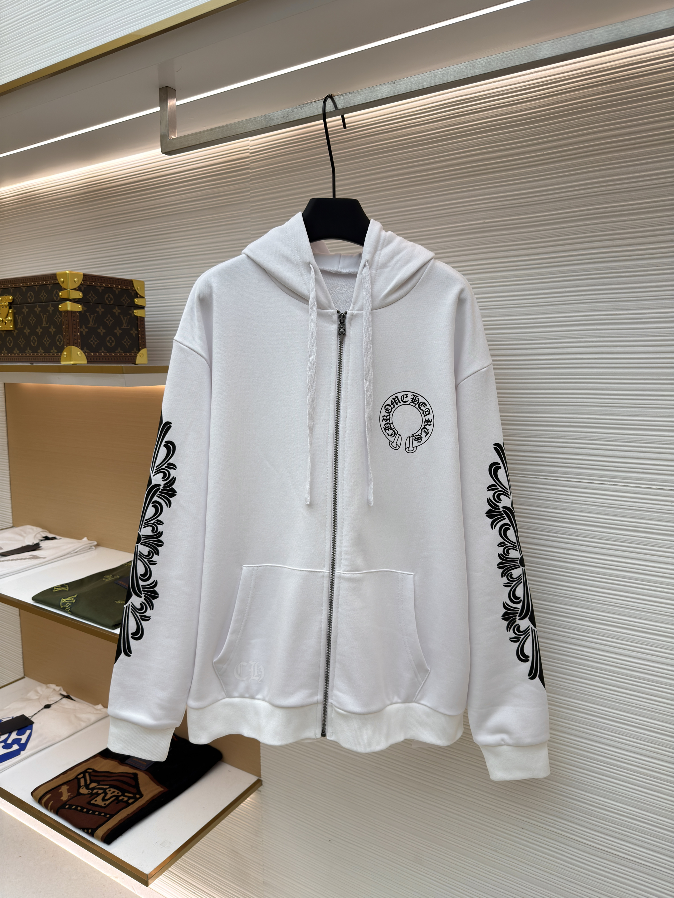 Chrome Hearts 马蹄麒麟拉链外套