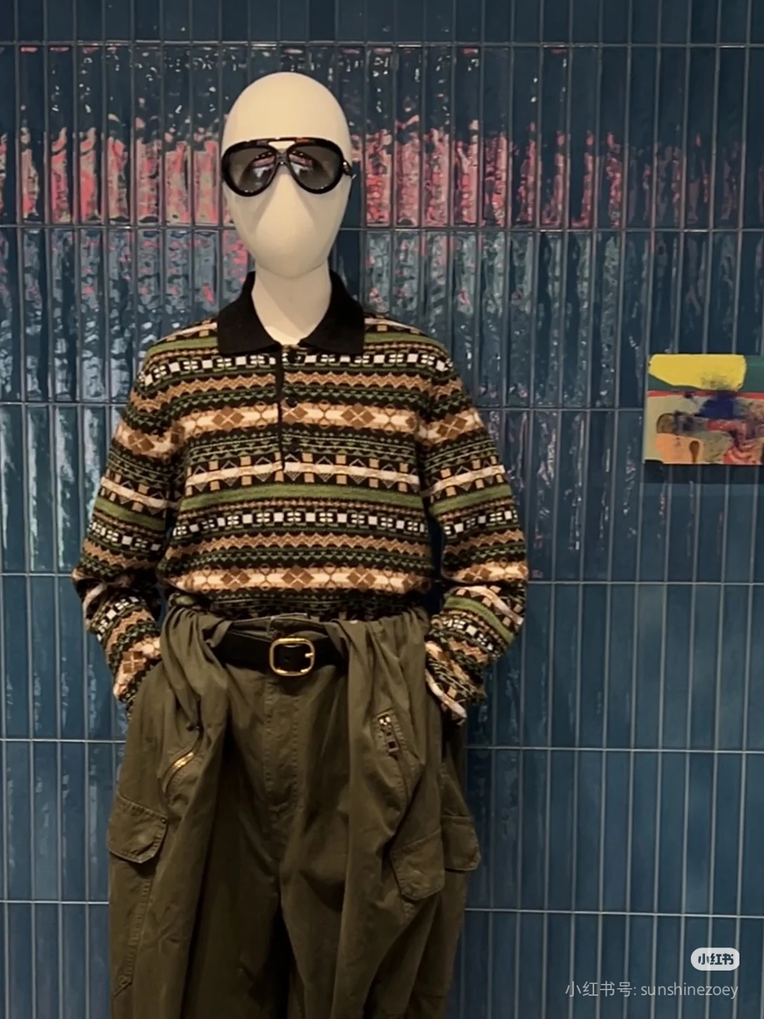 Loewe 全毛圣诞绿