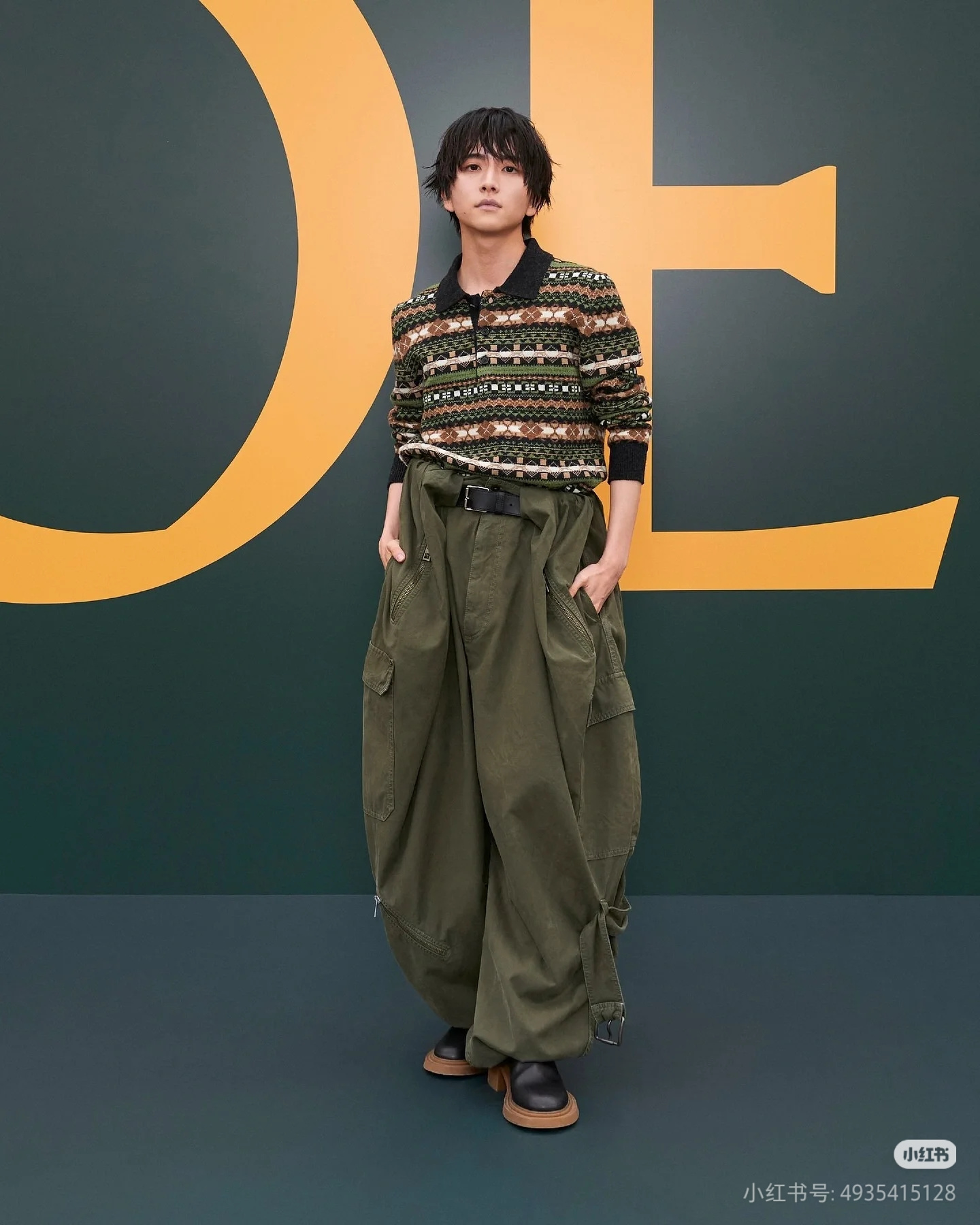 Loewe 全毛圣诞绿