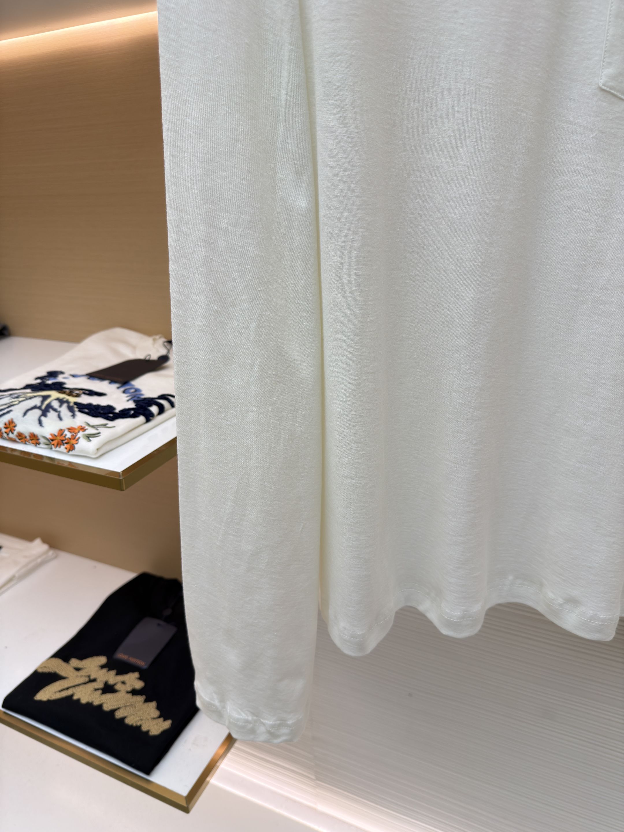 Acne Studios 亚麻印花长袖