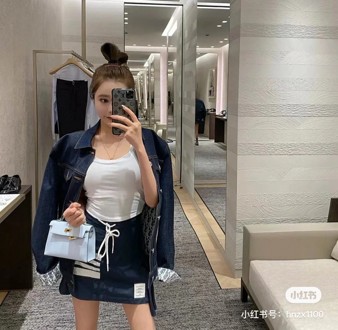 DIOR 老花满印花牛仔外套