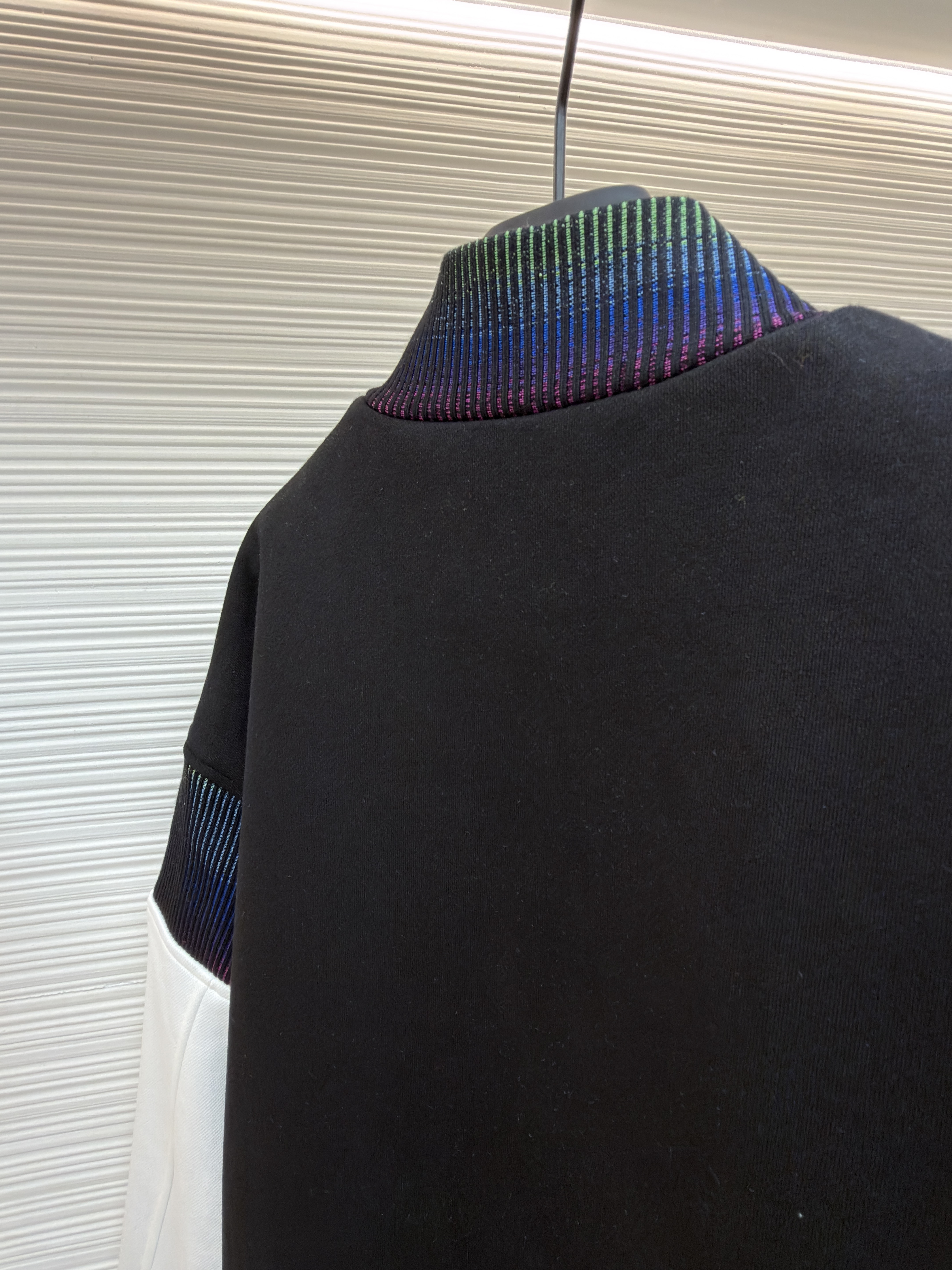 LOUIS VUITTON棉质针织束腰夹克棒球服