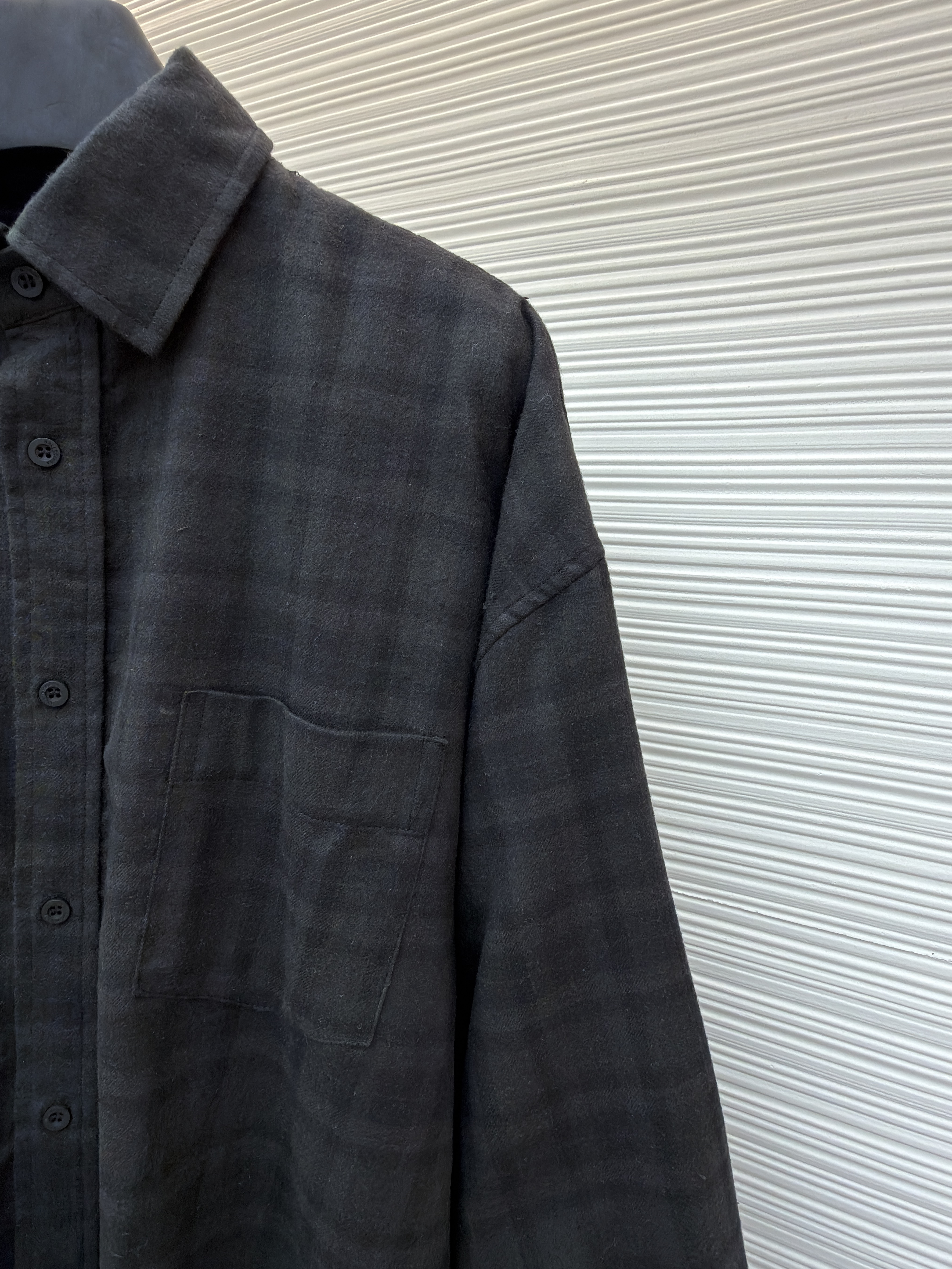 Balenciaga 夜景两件套翻领衬衫