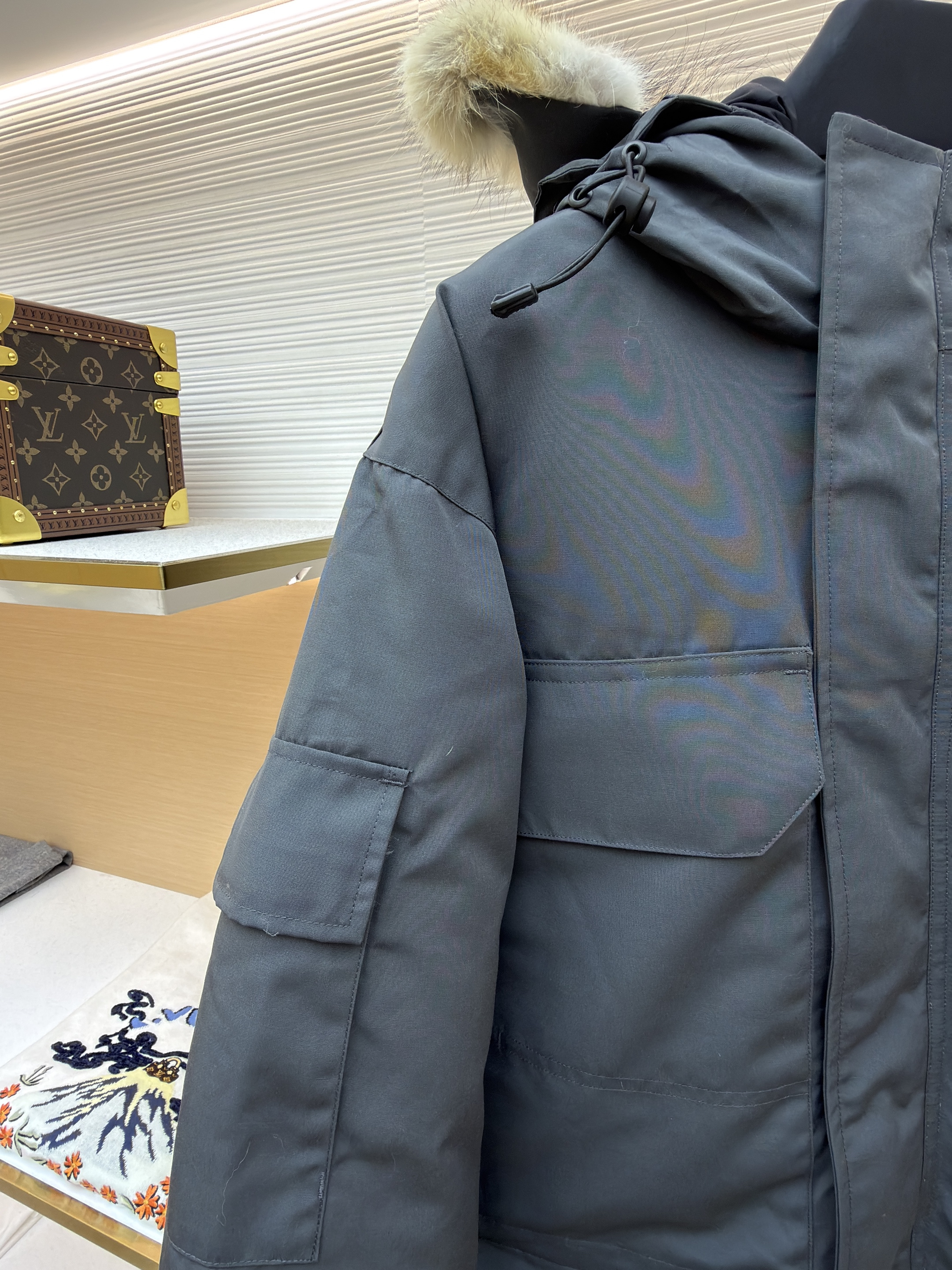 Canada Goose加拿大鹅08远征系列滑雪饰边飞行羽绒夹克