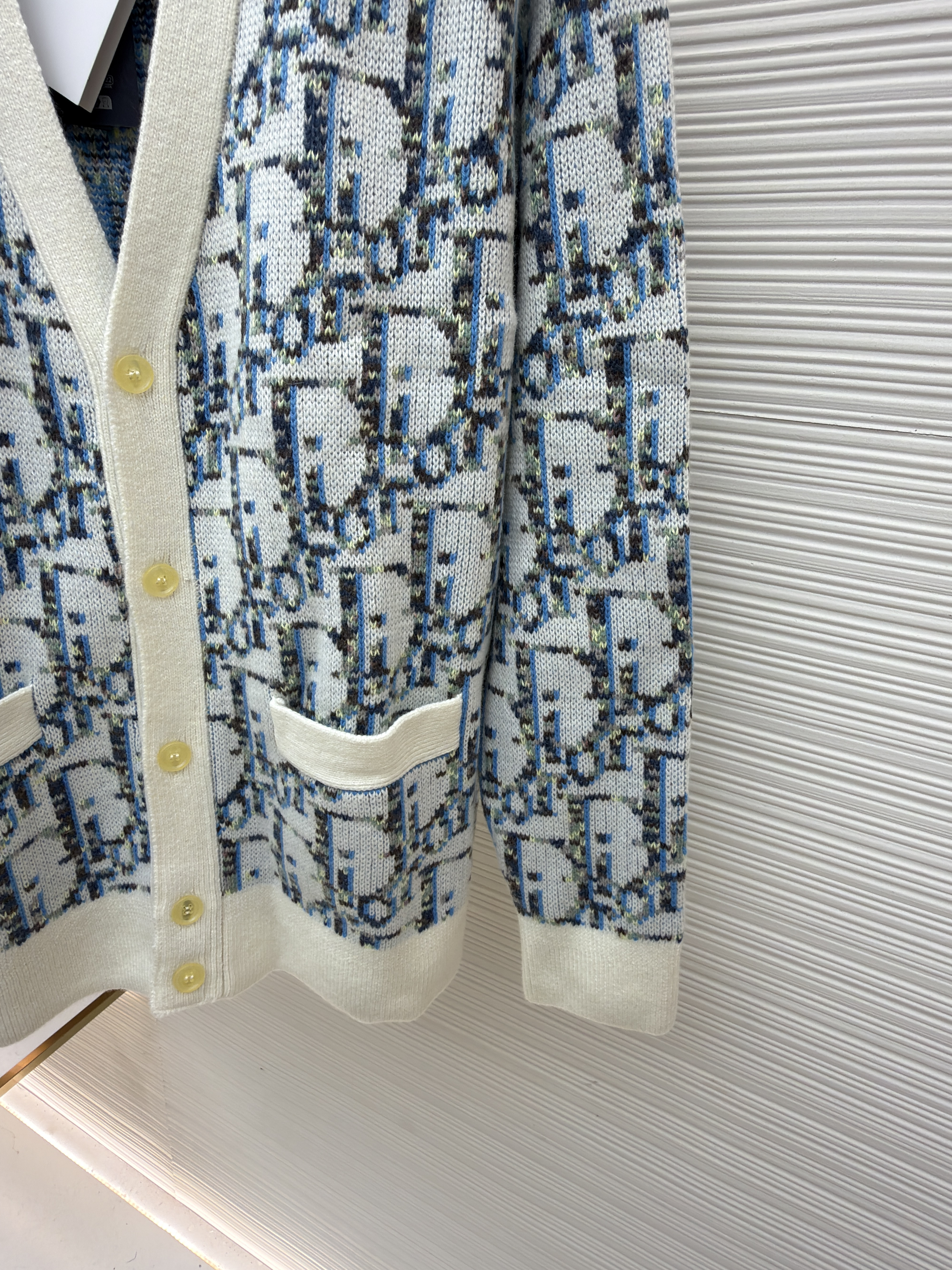 Dior老花毛织开衫